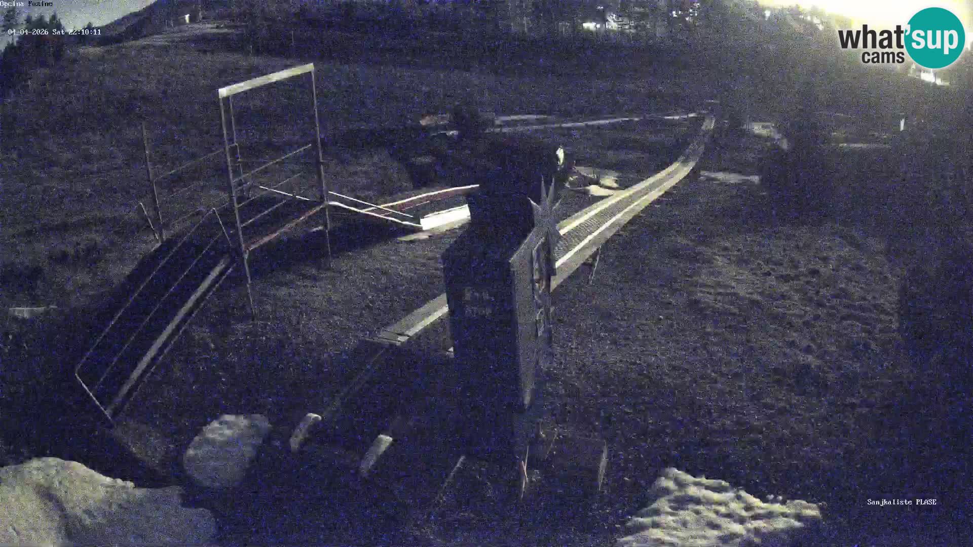 Live webcam Fužine toboggan run – Croatia