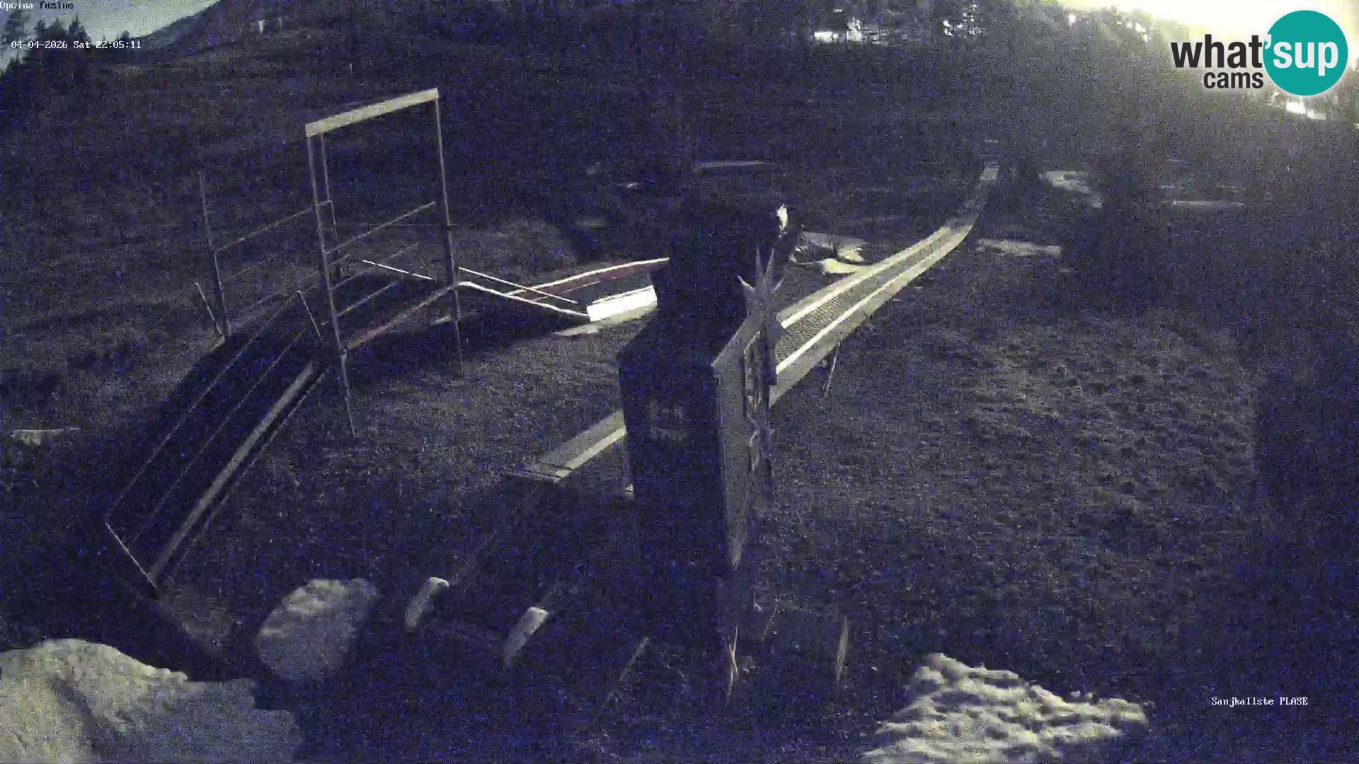 Webcam en direct Piste de luge de Fužine – Croatie