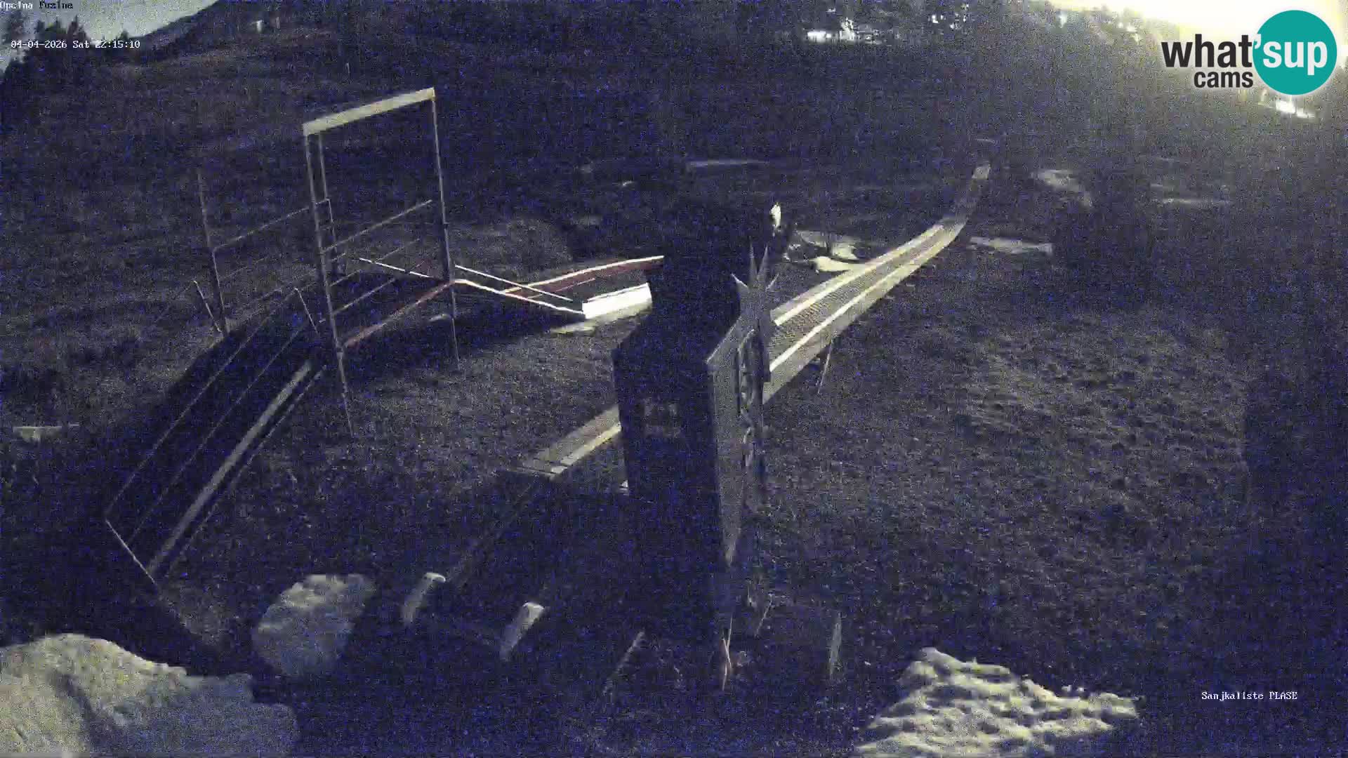 Live webcam Pista da slittino Fužine – Croazia