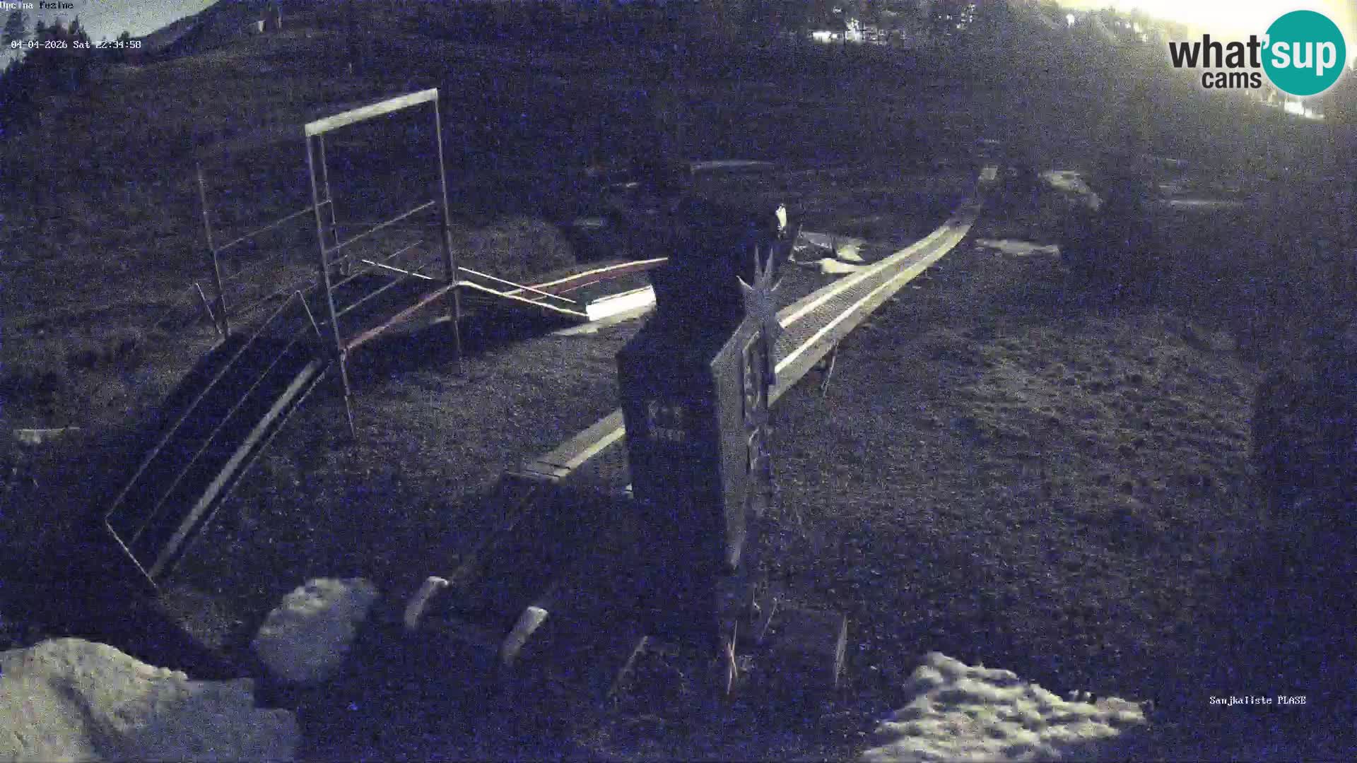 Webcam en vivo Pista de trineo Fužine – Croacia