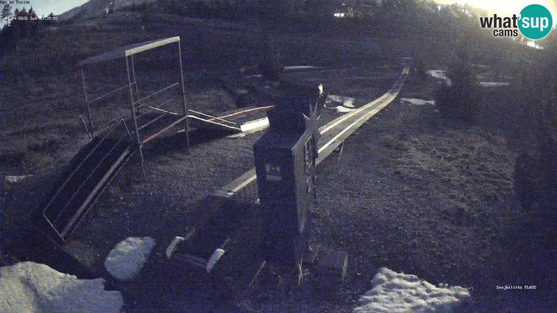 Spletna kamera v živo Sankališče Fužine – Hrvaška