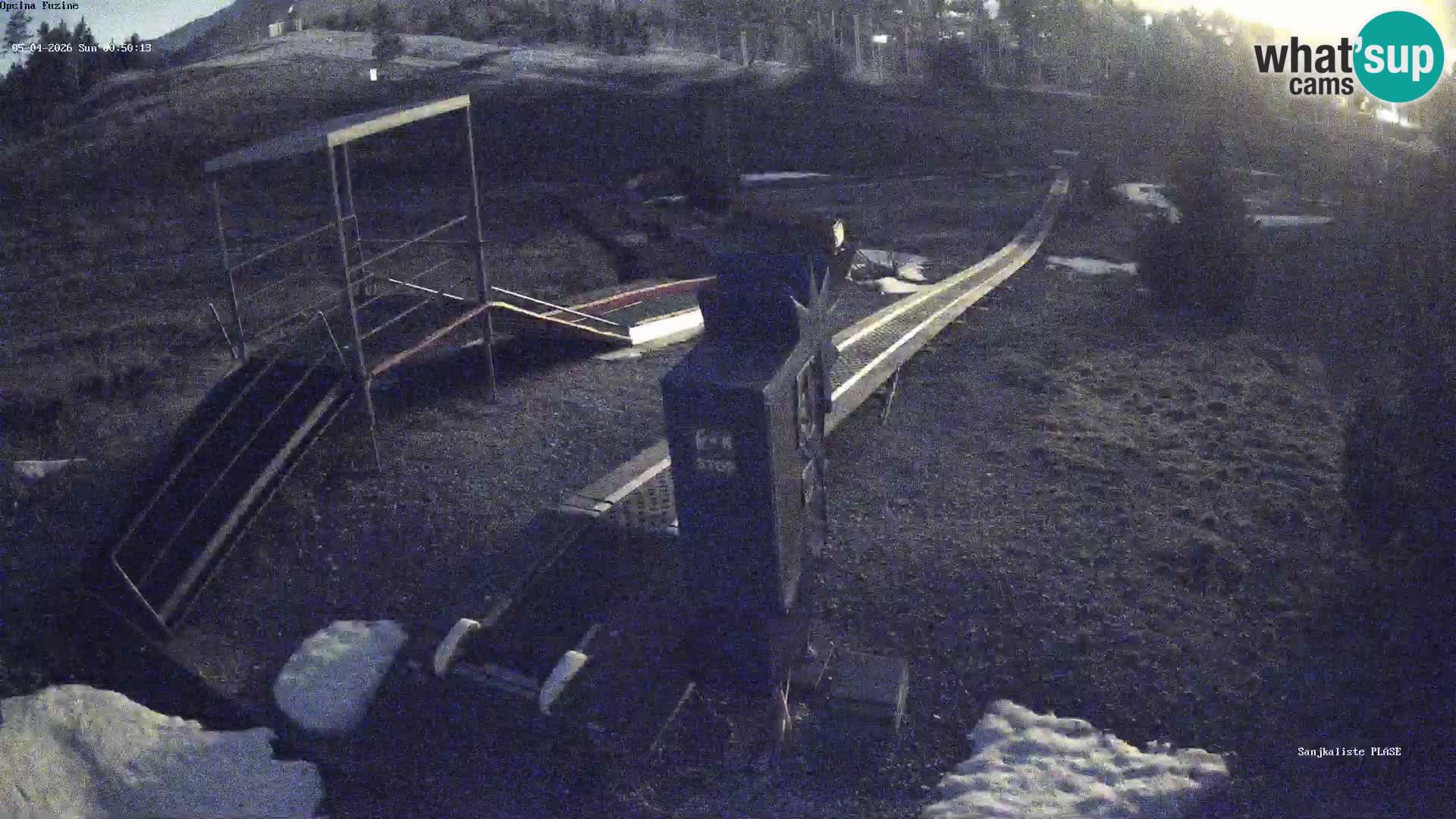 Live webcam Fužine toboggan run – Croatia