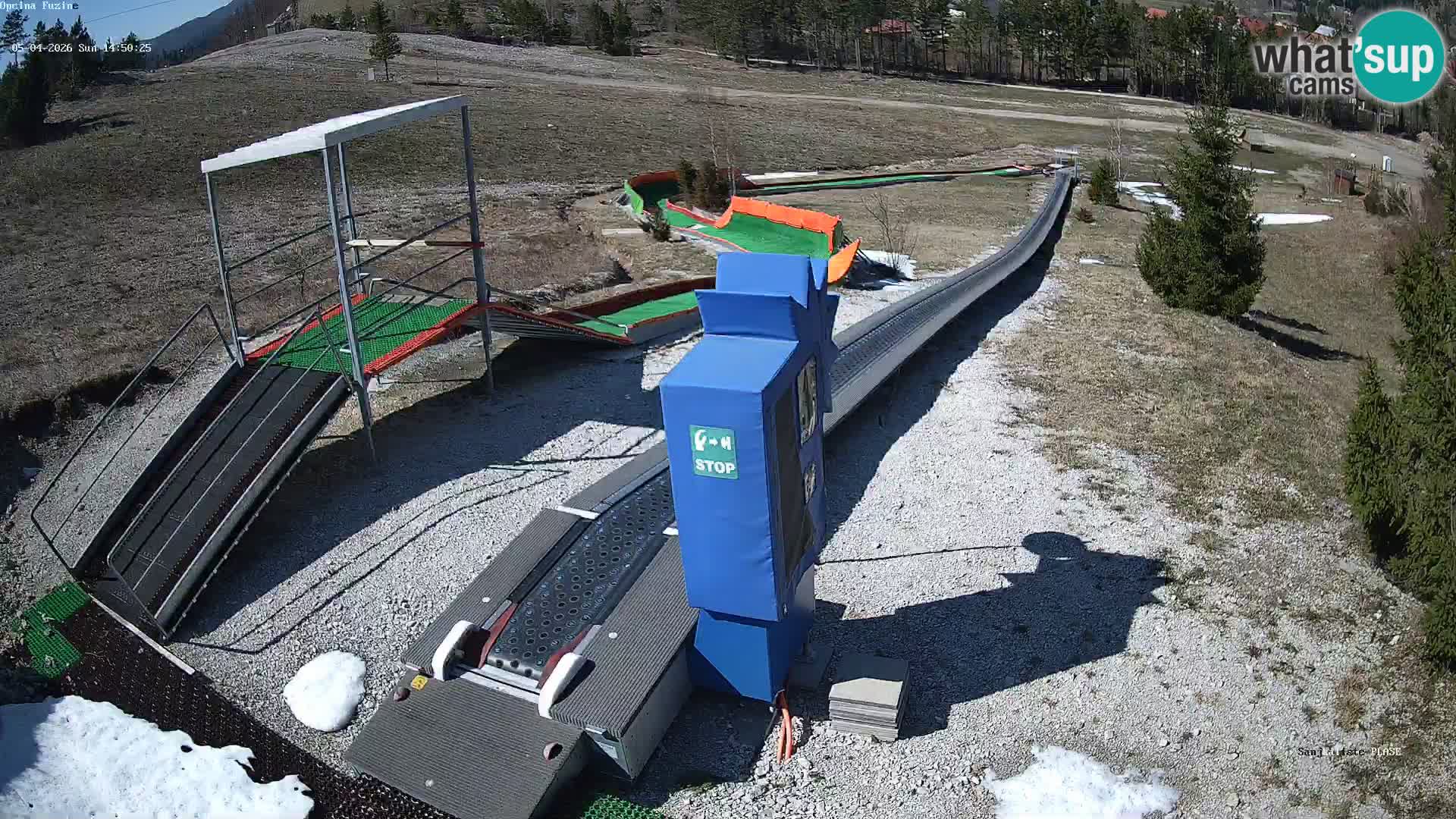 Web kamera uživo Sanjkalište Fužine – Hrvatska