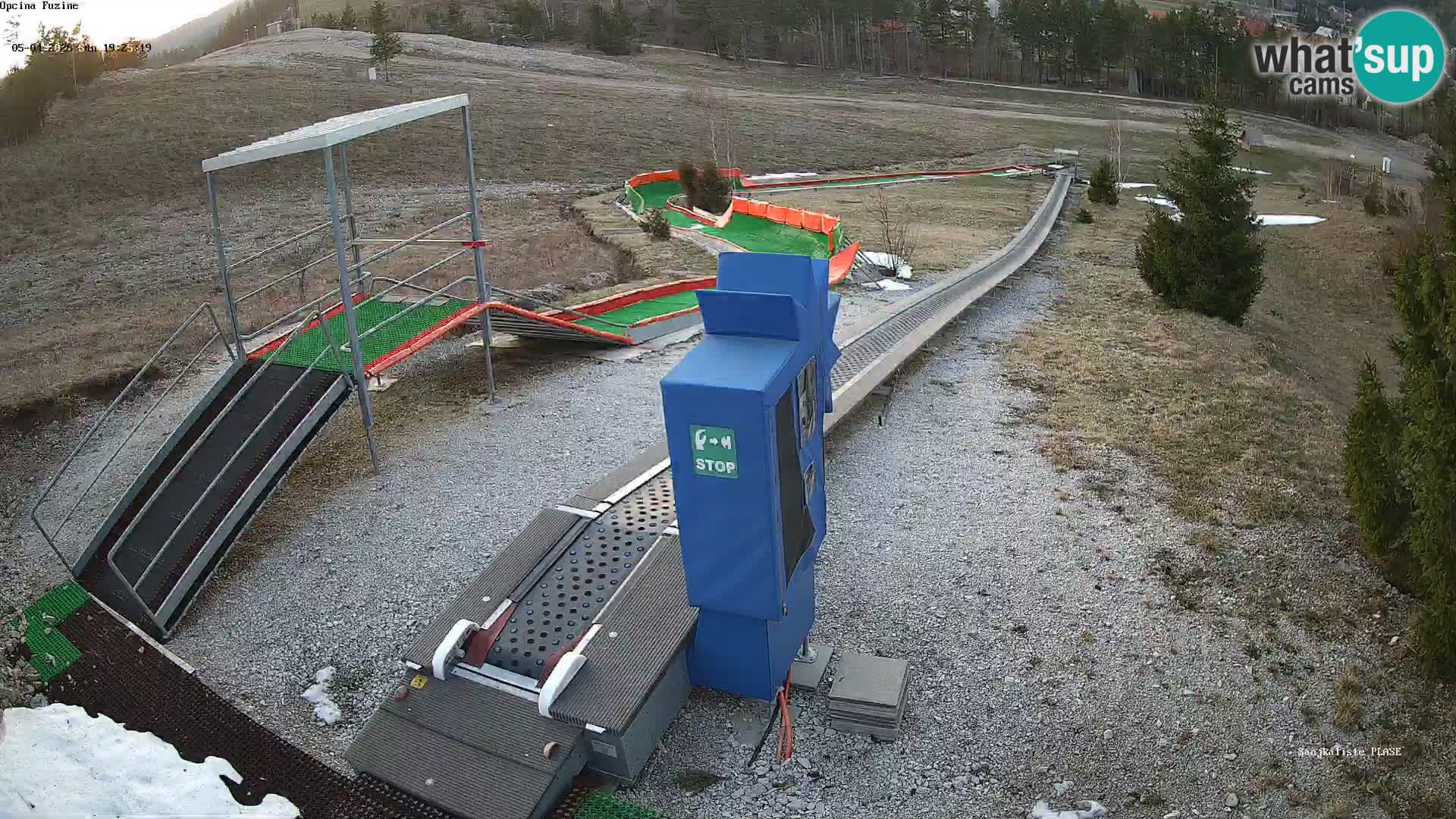 Live Webcam Rodelbahn Fužine – Kroatien