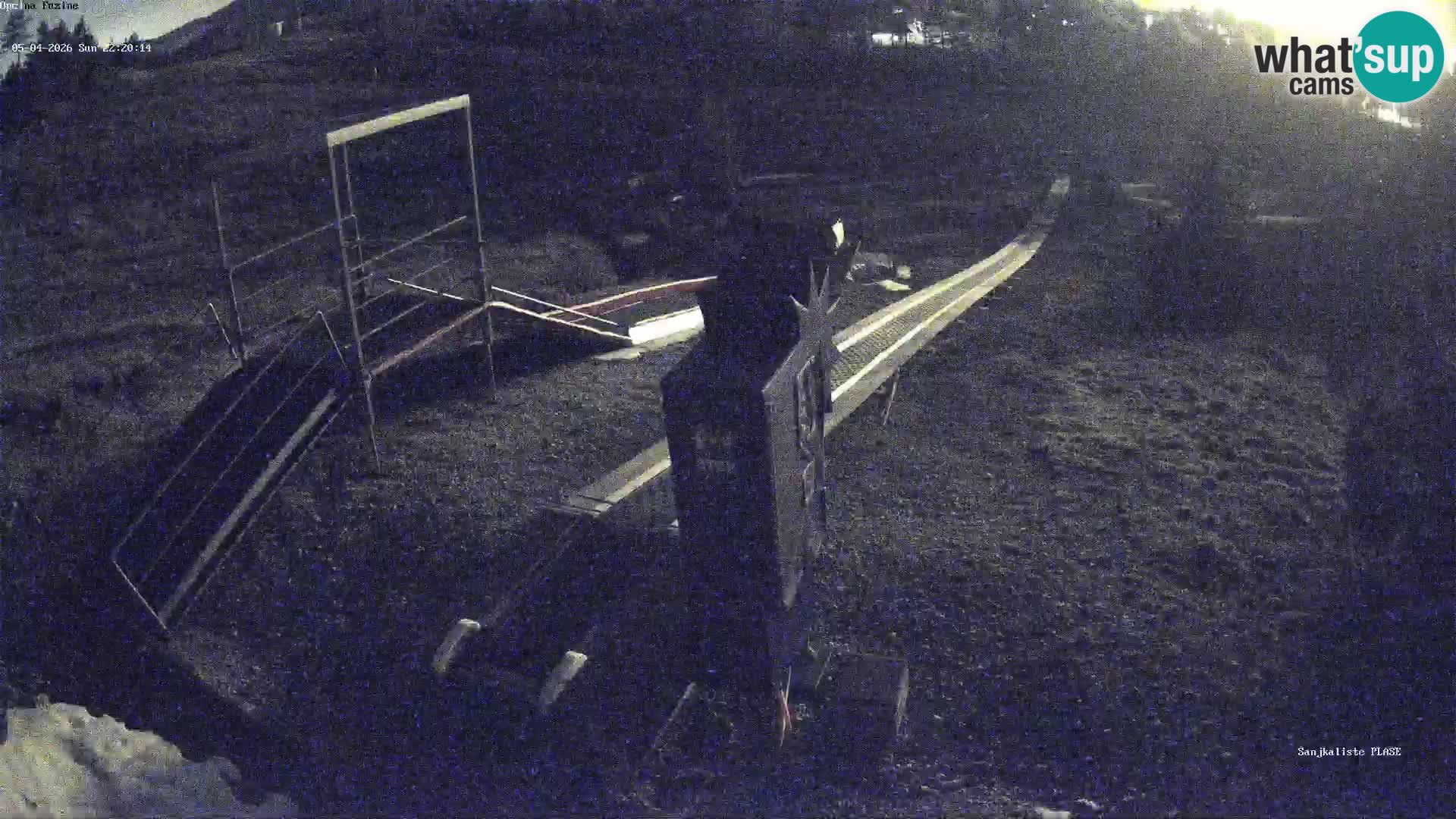 Live webcam Fužine toboggan run – Croatia