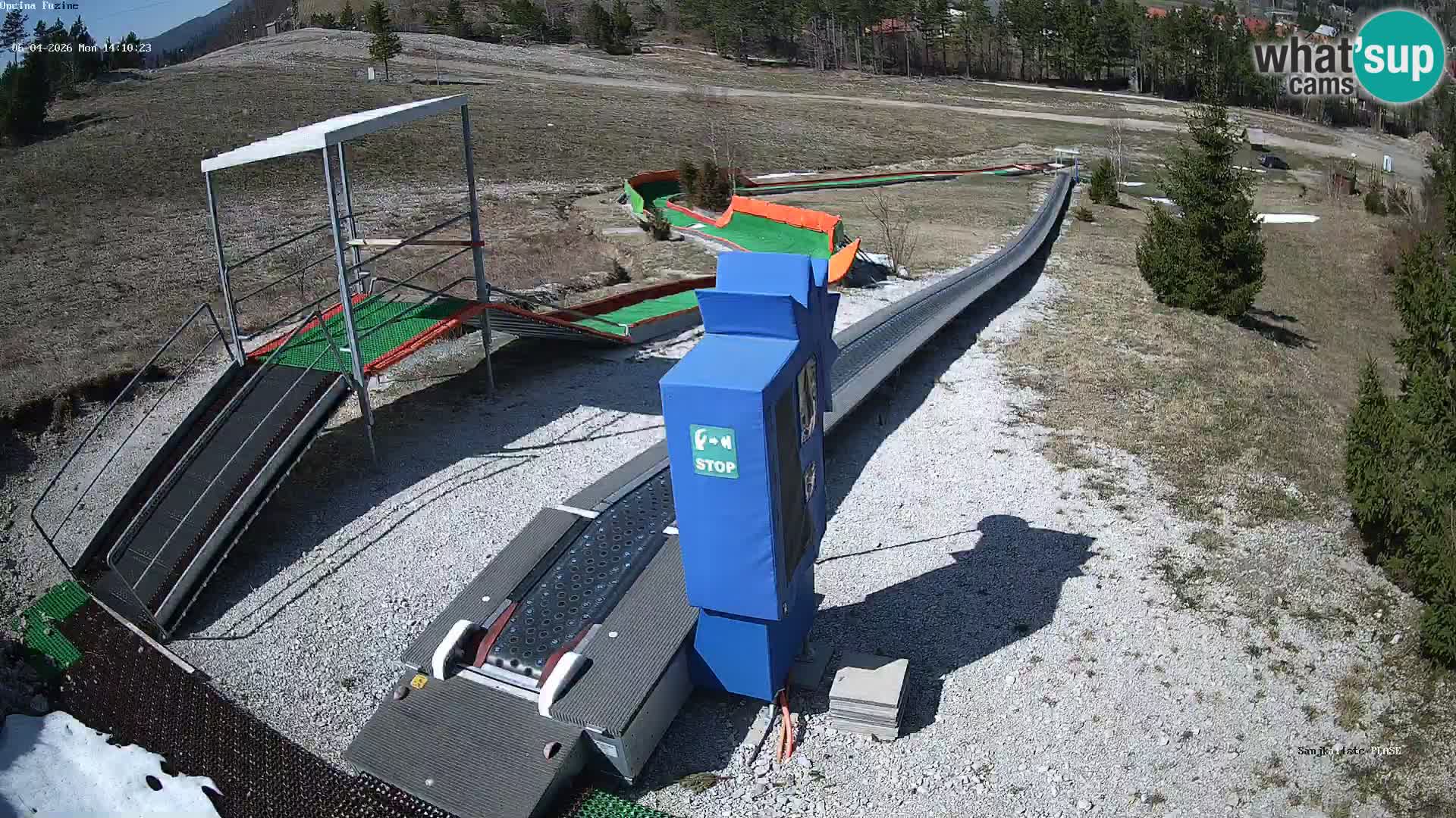 Web kamera uživo Sanjkalište Fužine – Hrvatska