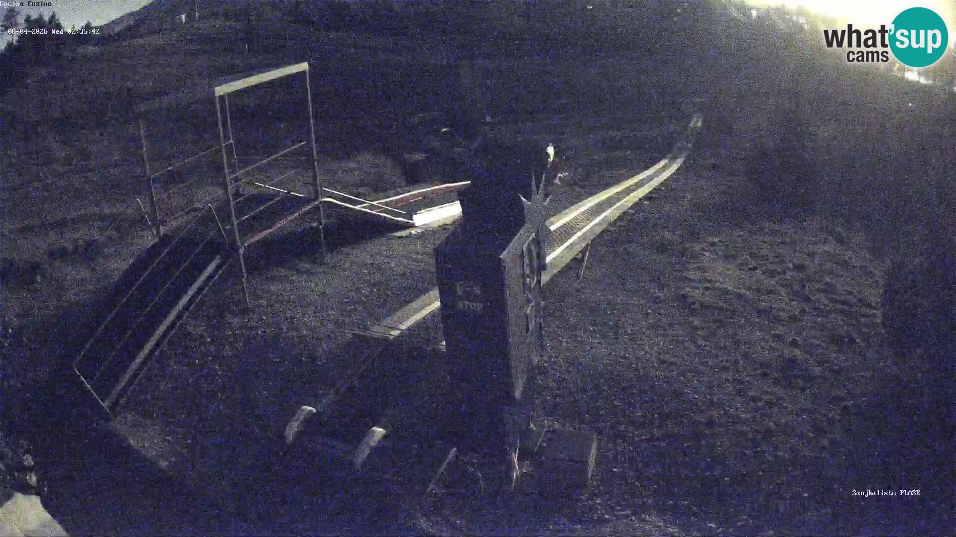 Webcam en direct Piste de luge de Fužine – Croatie