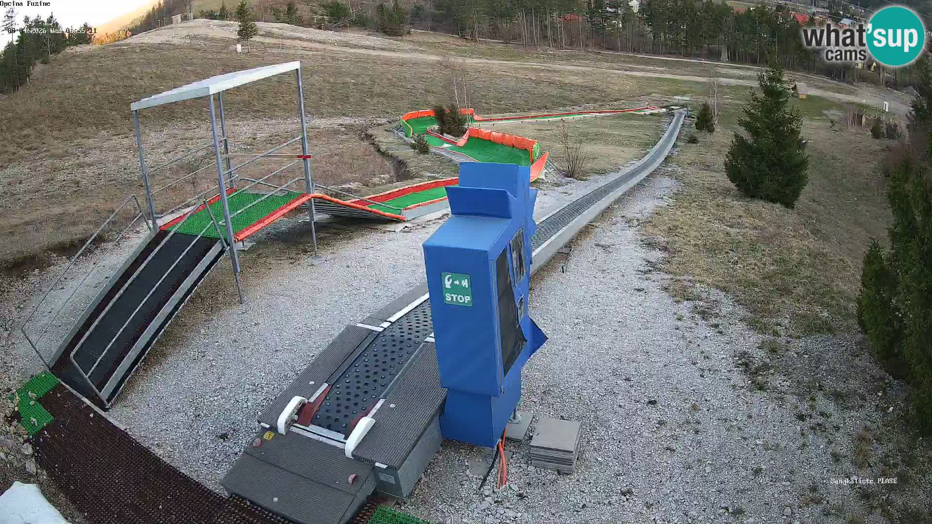 Web kamera uživo Sanjkalište Fužine – Hrvatska
