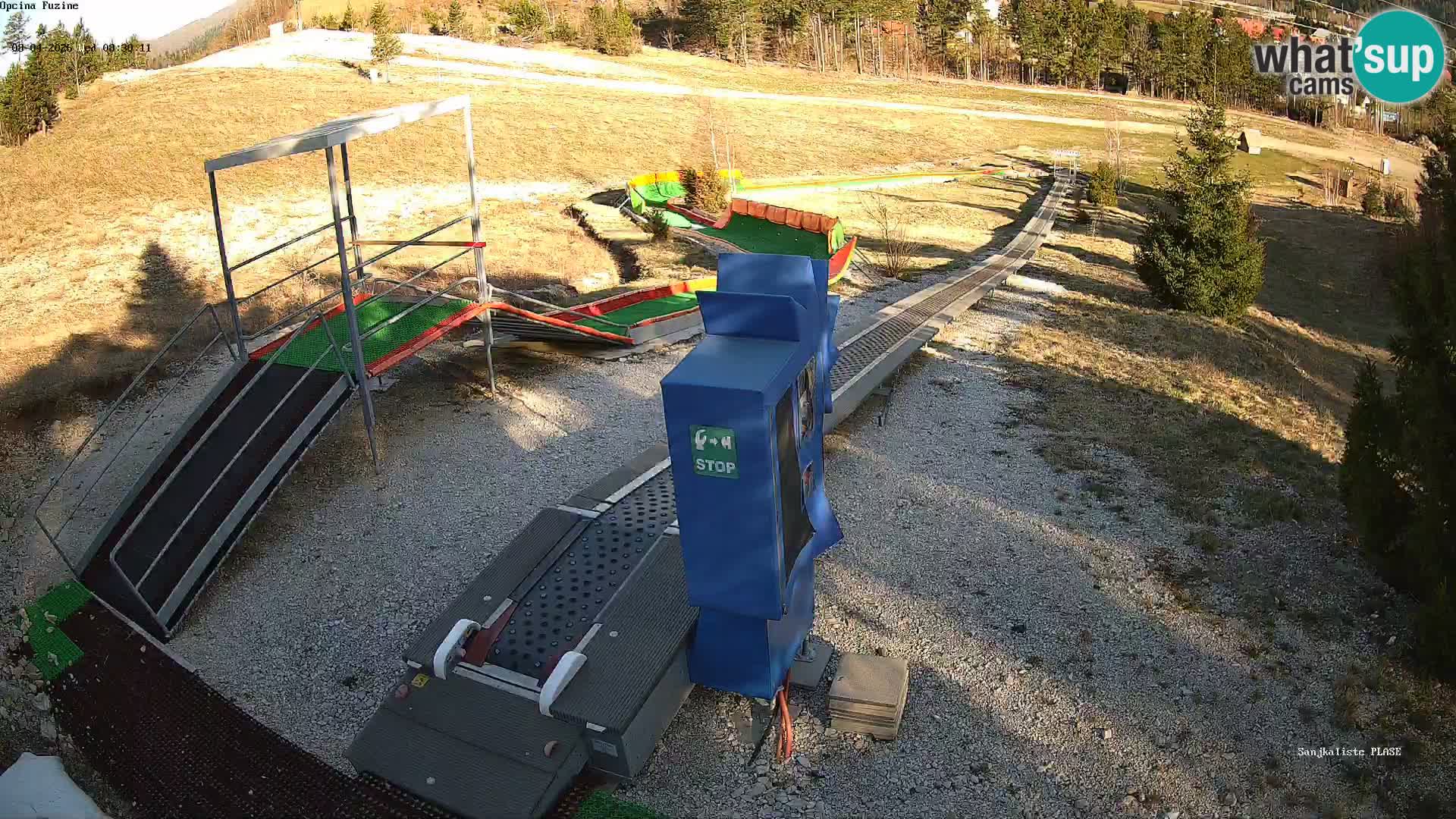 Web kamera uživo Sanjkalište Fužine – Hrvatska