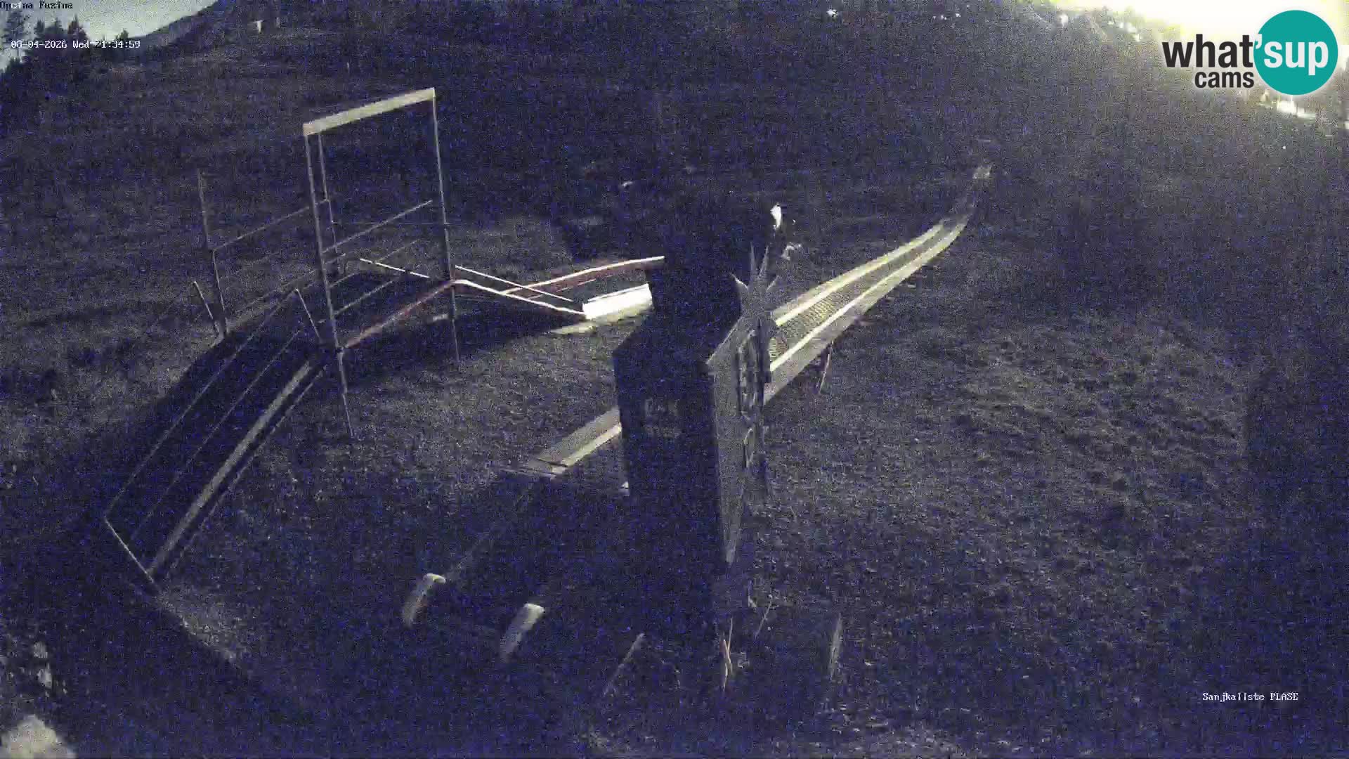 Live webcam Fužine toboggan run – Croatia