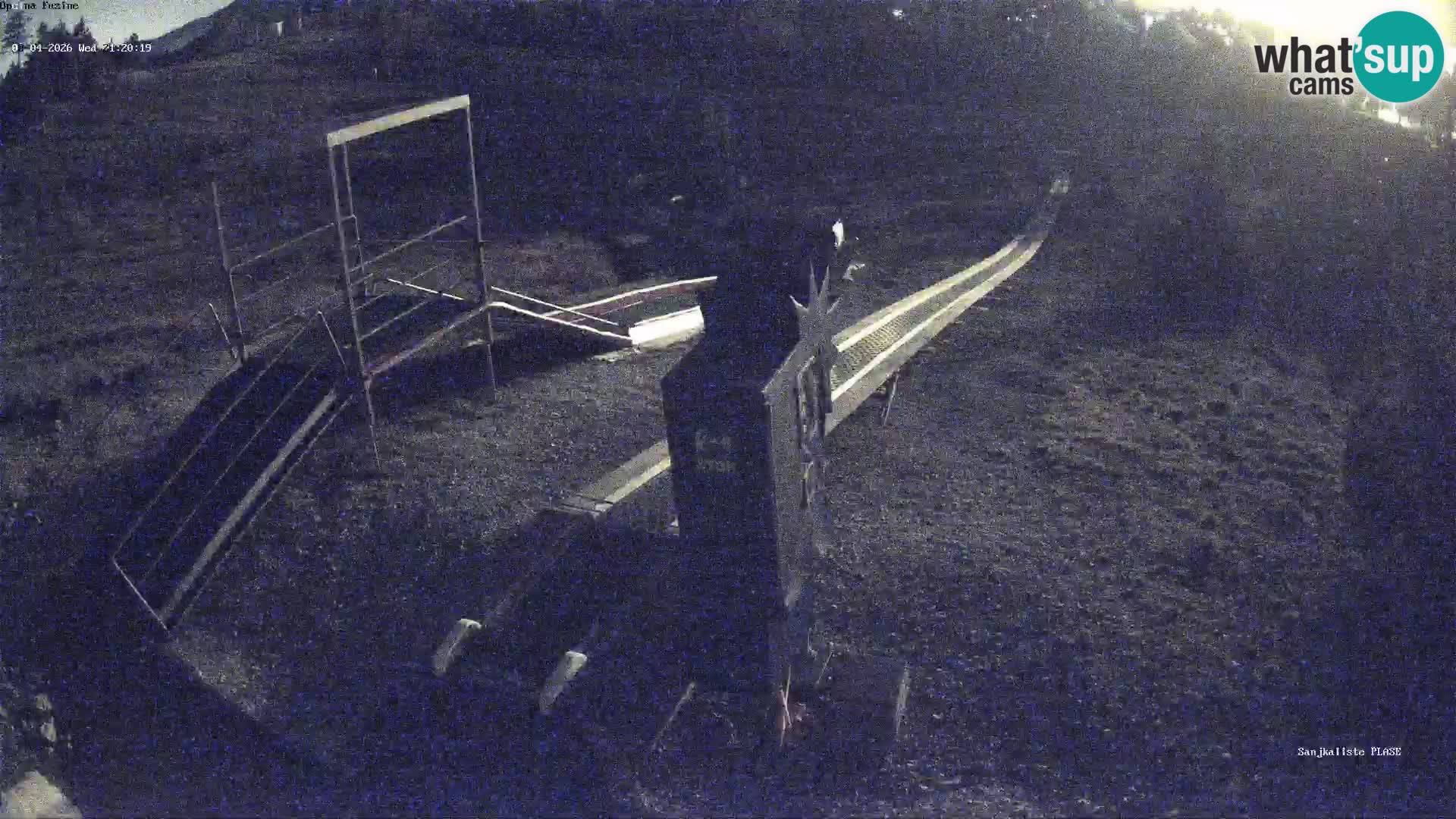 Live webcam Fužine toboggan run – Croatia