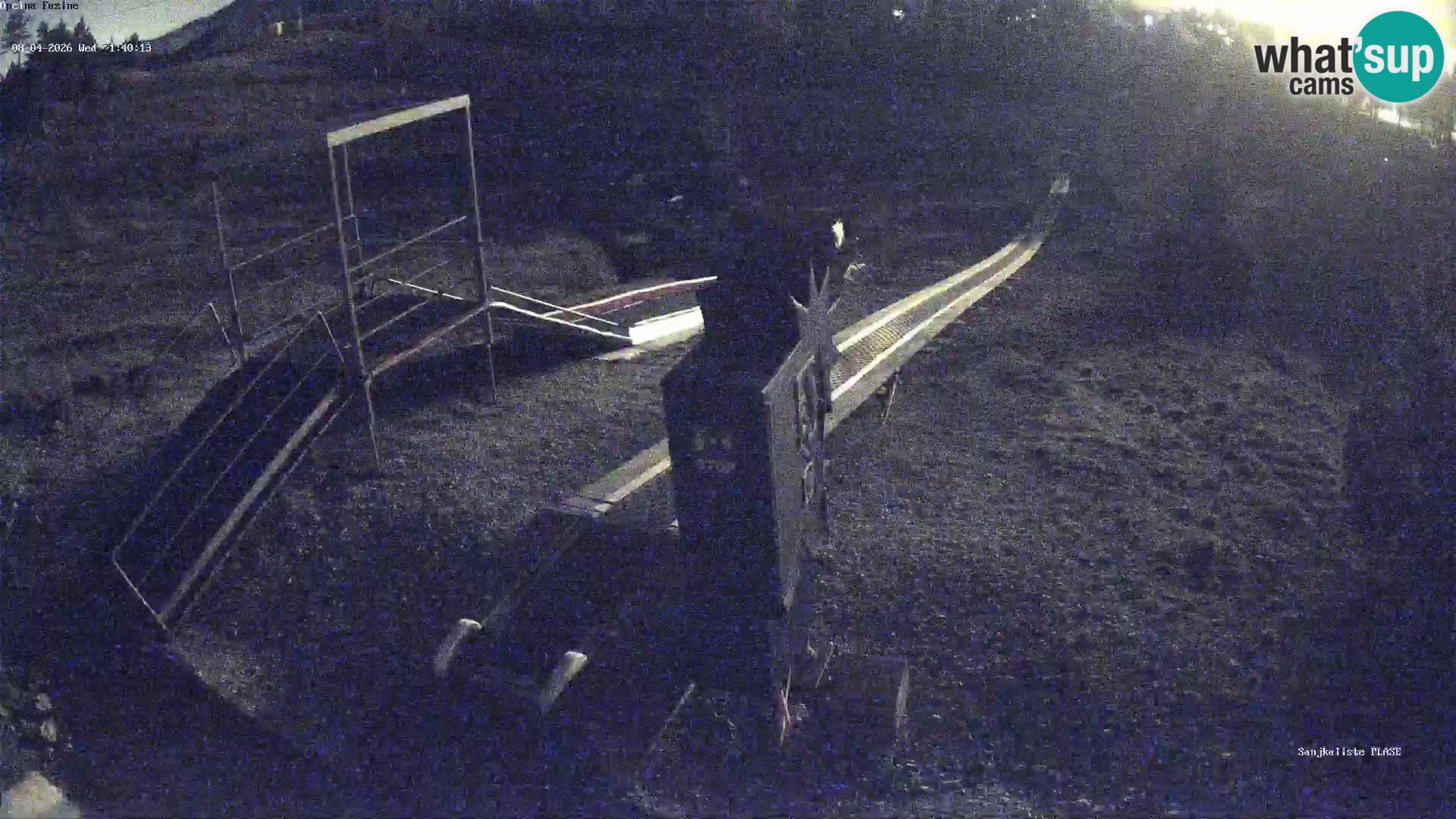 Live webcam Fužine toboggan run – Croatia