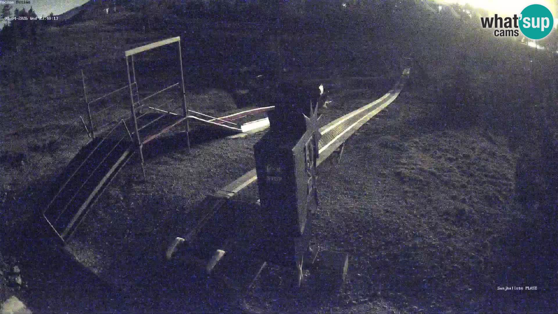 Live webcam Pista da slittino Fužine – Croazia