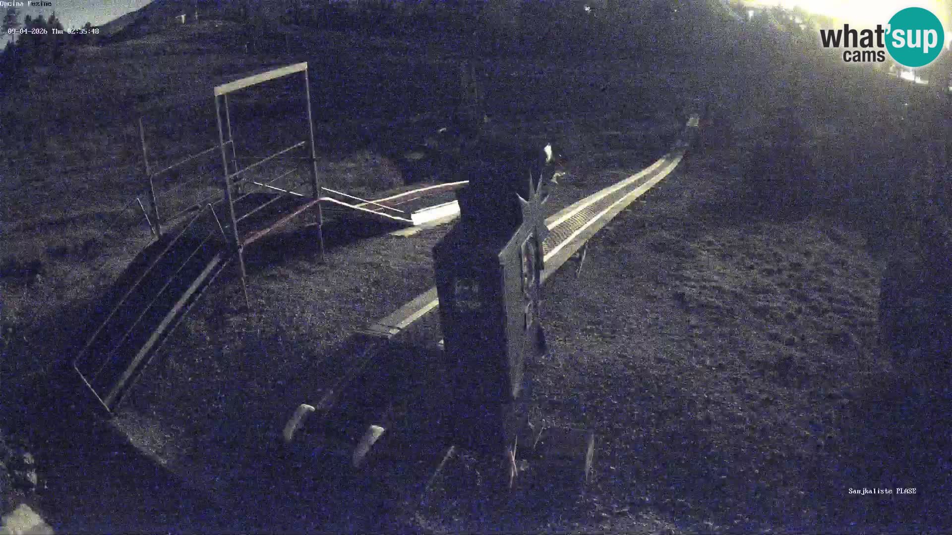 Live webcam Pista da slittino Fužine – Croazia