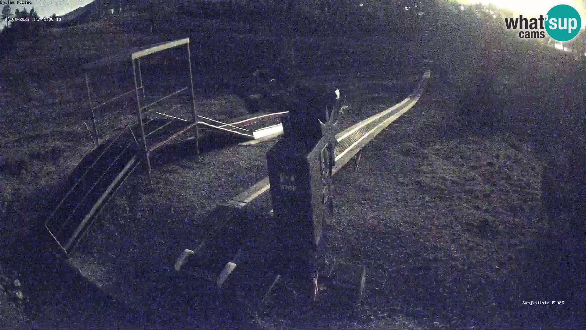 Webcam en vivo Pista de trineo Fužine – Croacia