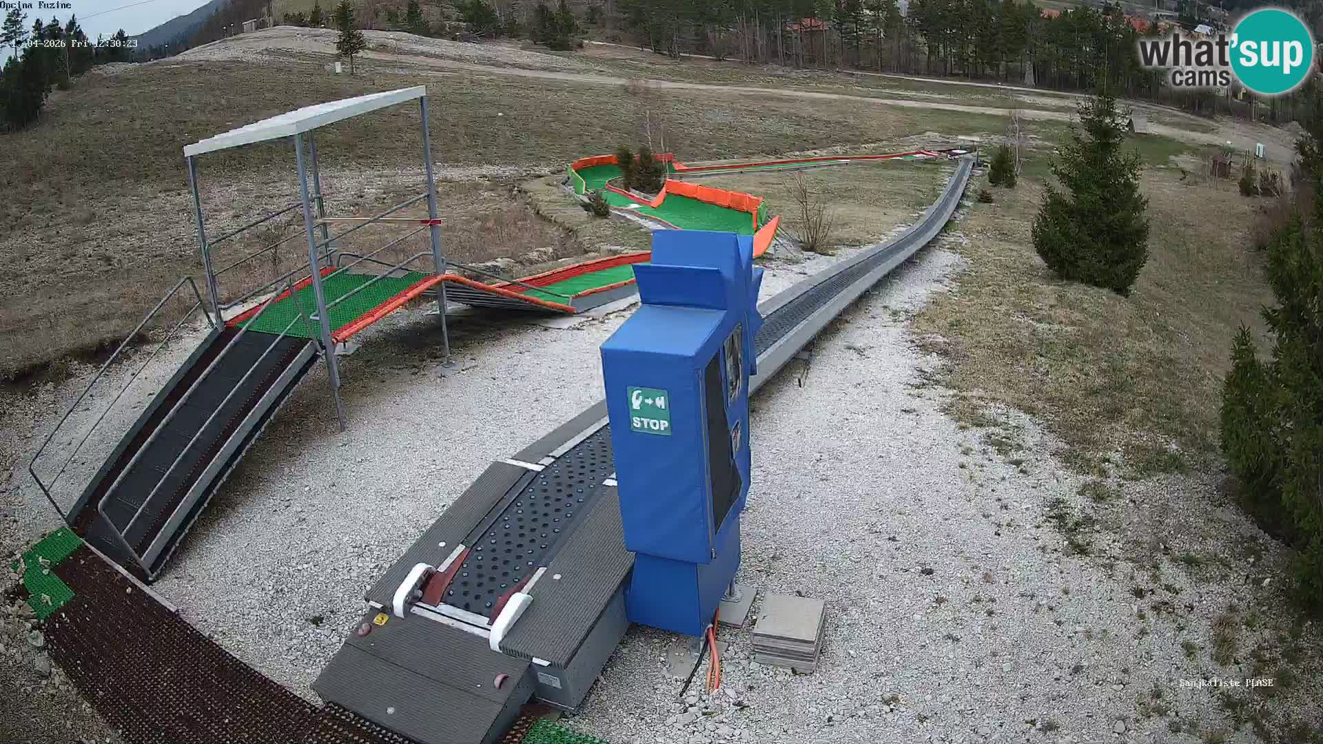 Live Webcam Rodelbahn Fužine – Kroatien