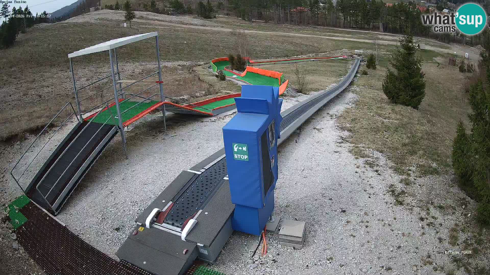 Live Webcam Rodelbahn Fužine – Kroatien
