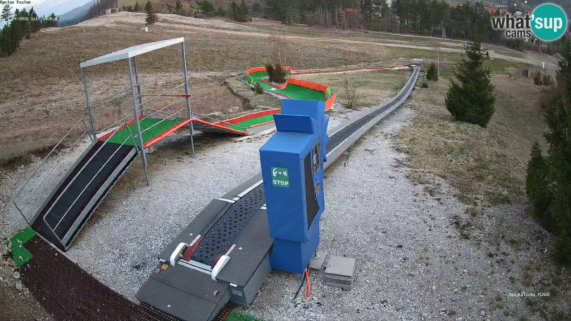 Live Webcam Rodelbahn Fužine – Kroatien