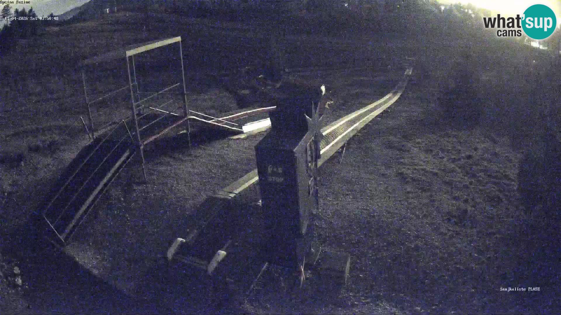 Webcam en direct Piste de luge de Fužine – Croatie