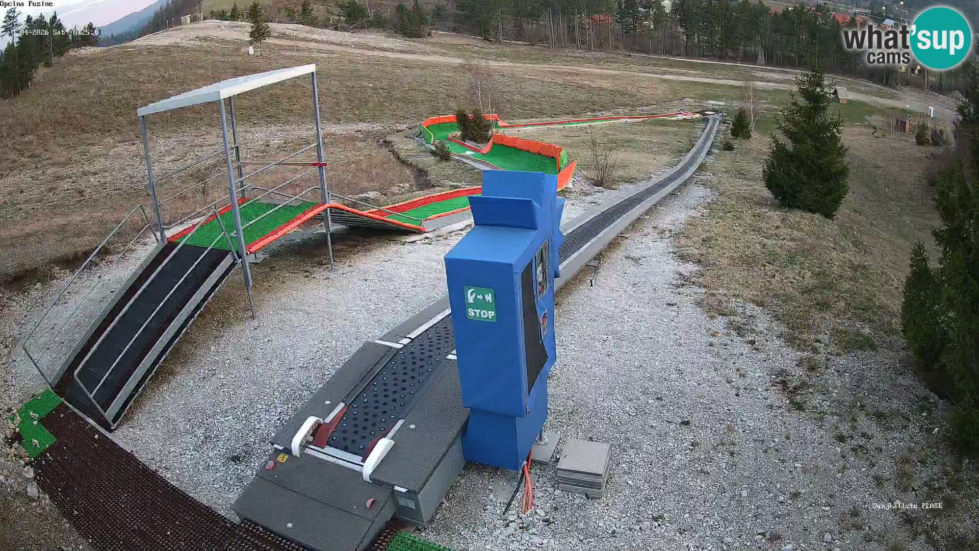 Live Webcam Rodelbahn Fužine – Kroatien