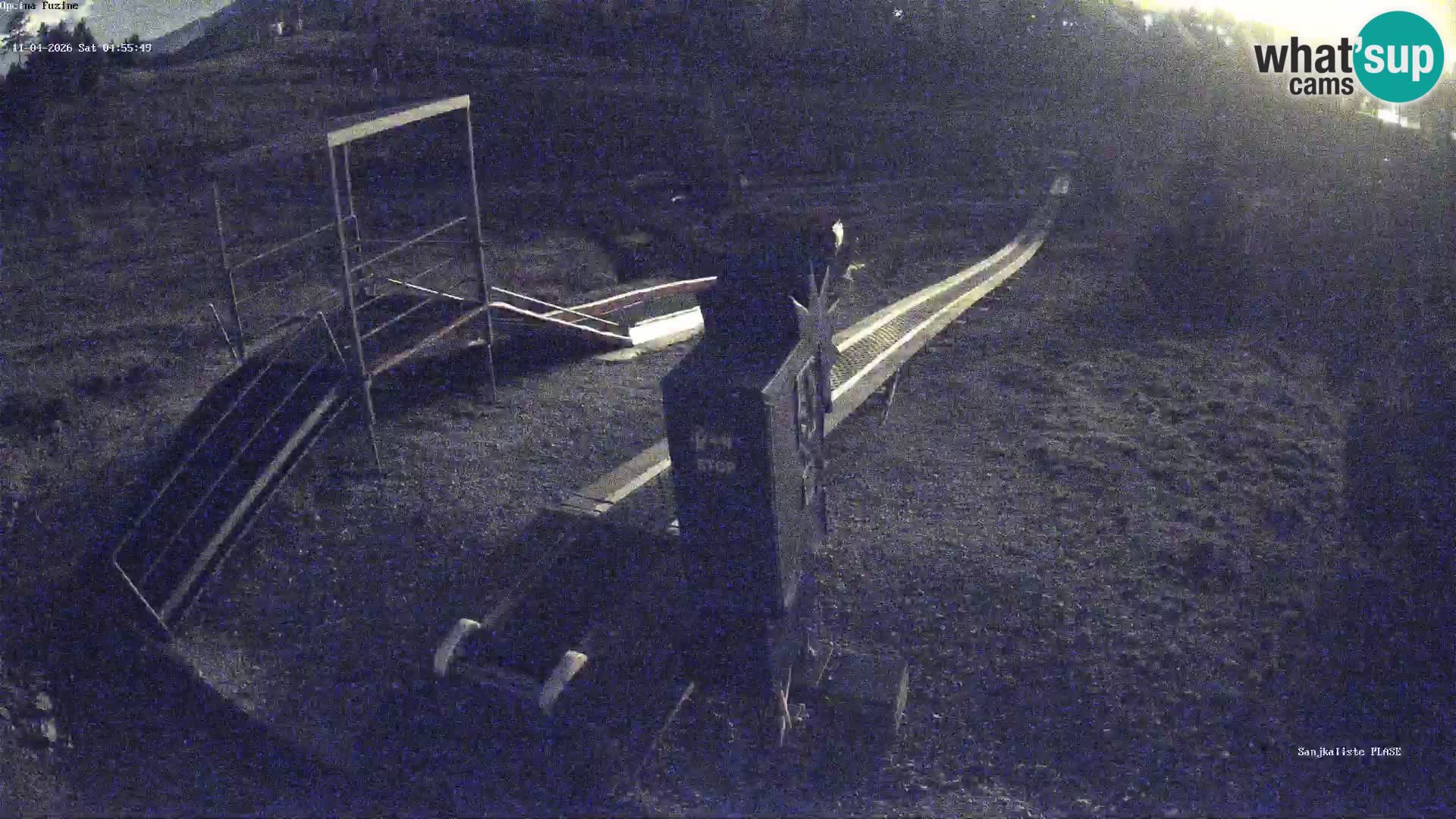 Webcam en direct Piste de luge de Fužine – Croatie