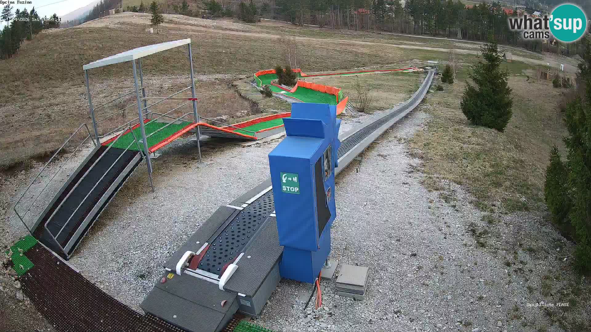 Live Webcam Rodelbahn Fužine – Kroatien