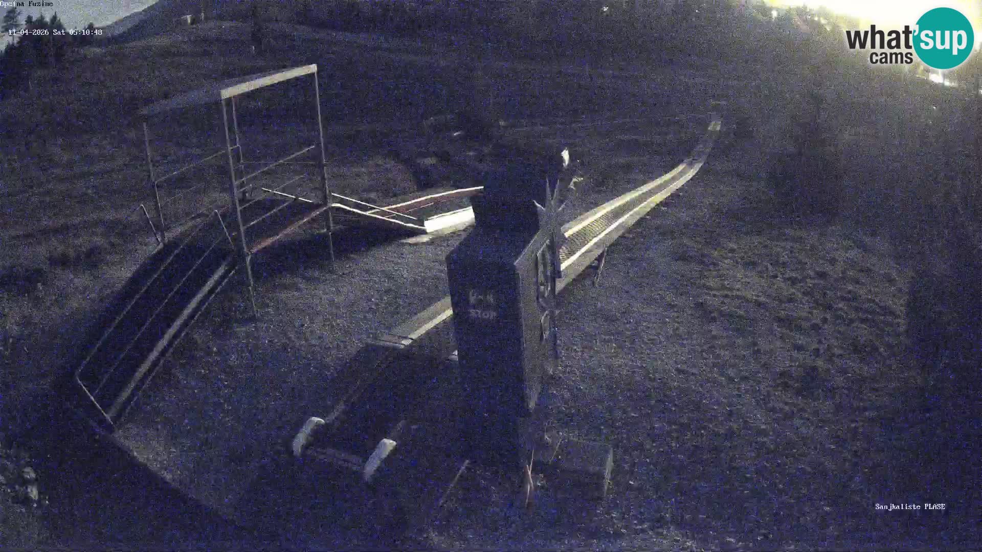 Live webcam Fužine toboggan run – Croatia