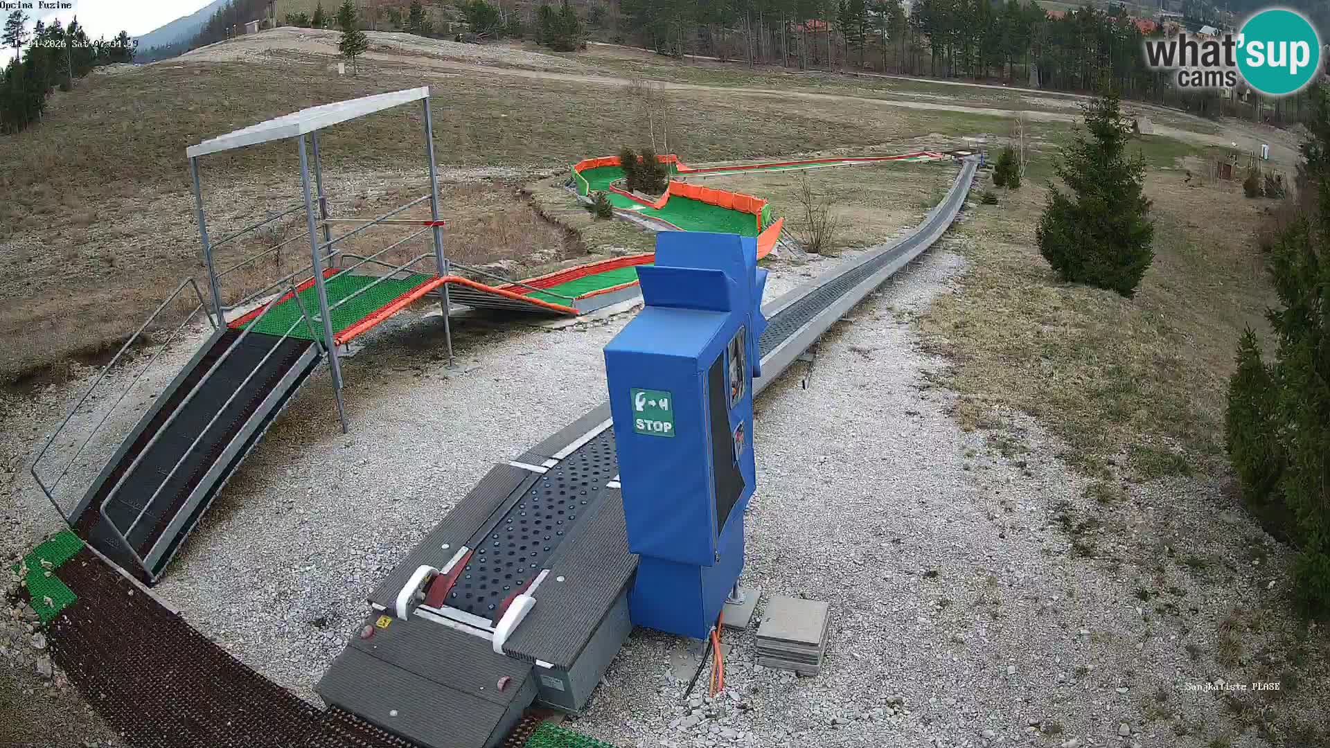 Live Webcam Rodelbahn Fužine – Kroatien