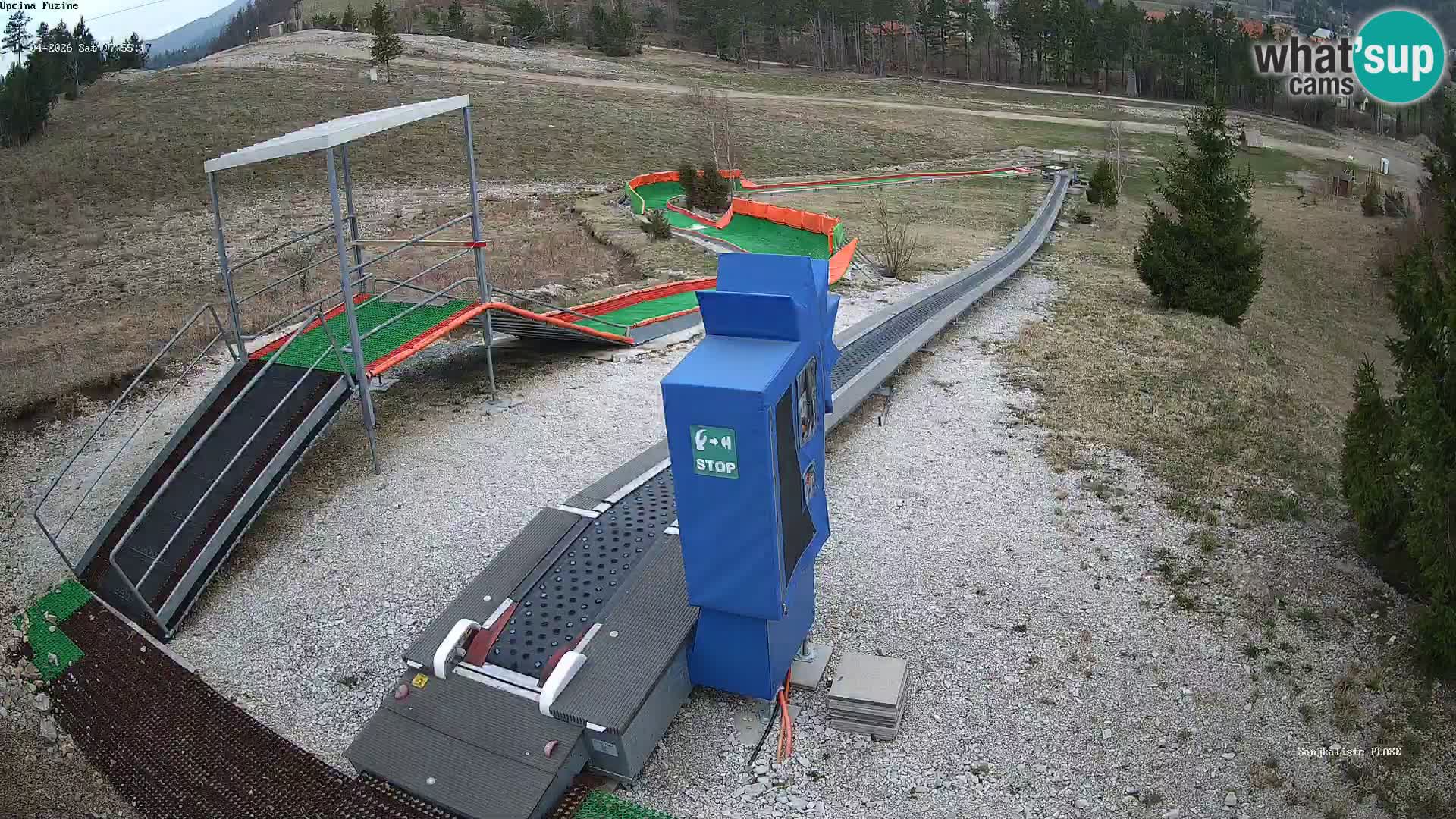 Live Webcam Rodelbahn Fužine – Kroatien