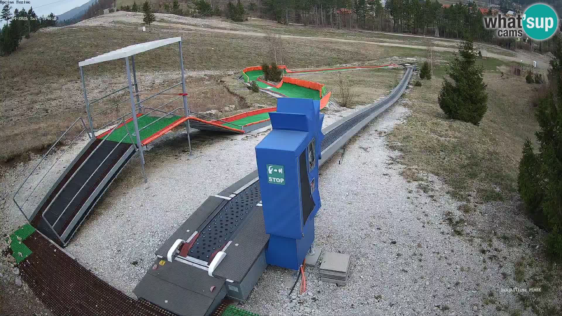 Live Webcam Rodelbahn Fužine – Kroatien