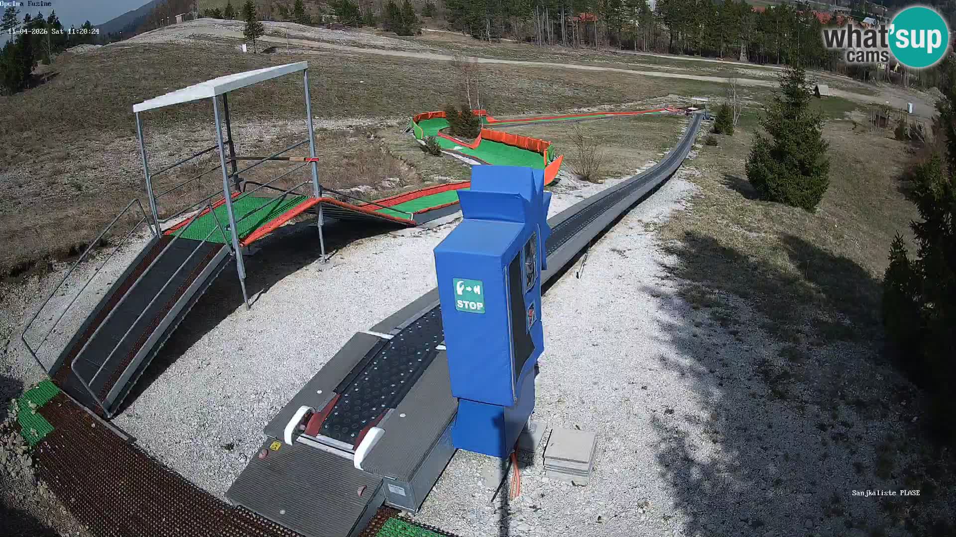 Web kamera uživo Sanjkalište Fužine – Hrvatska