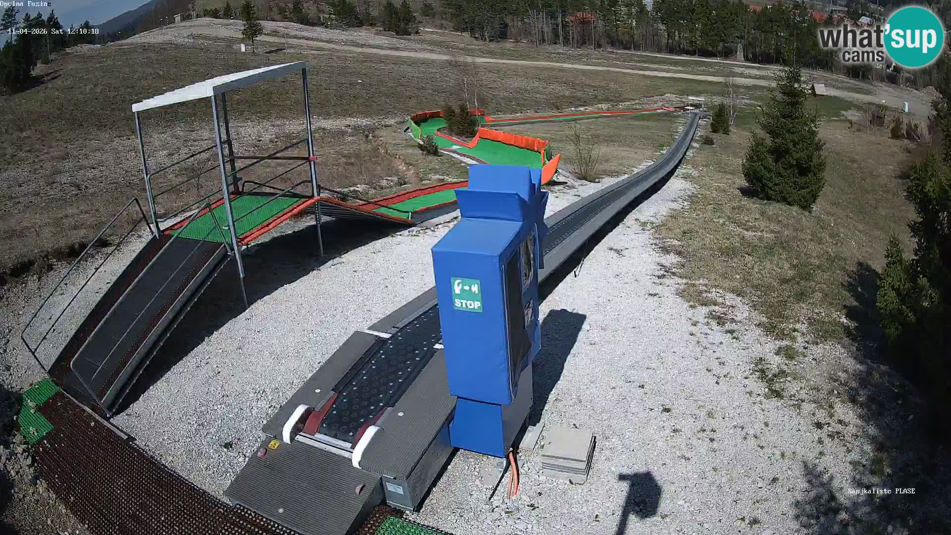 Web kamera uživo Sanjkalište Fužine – Hrvatska