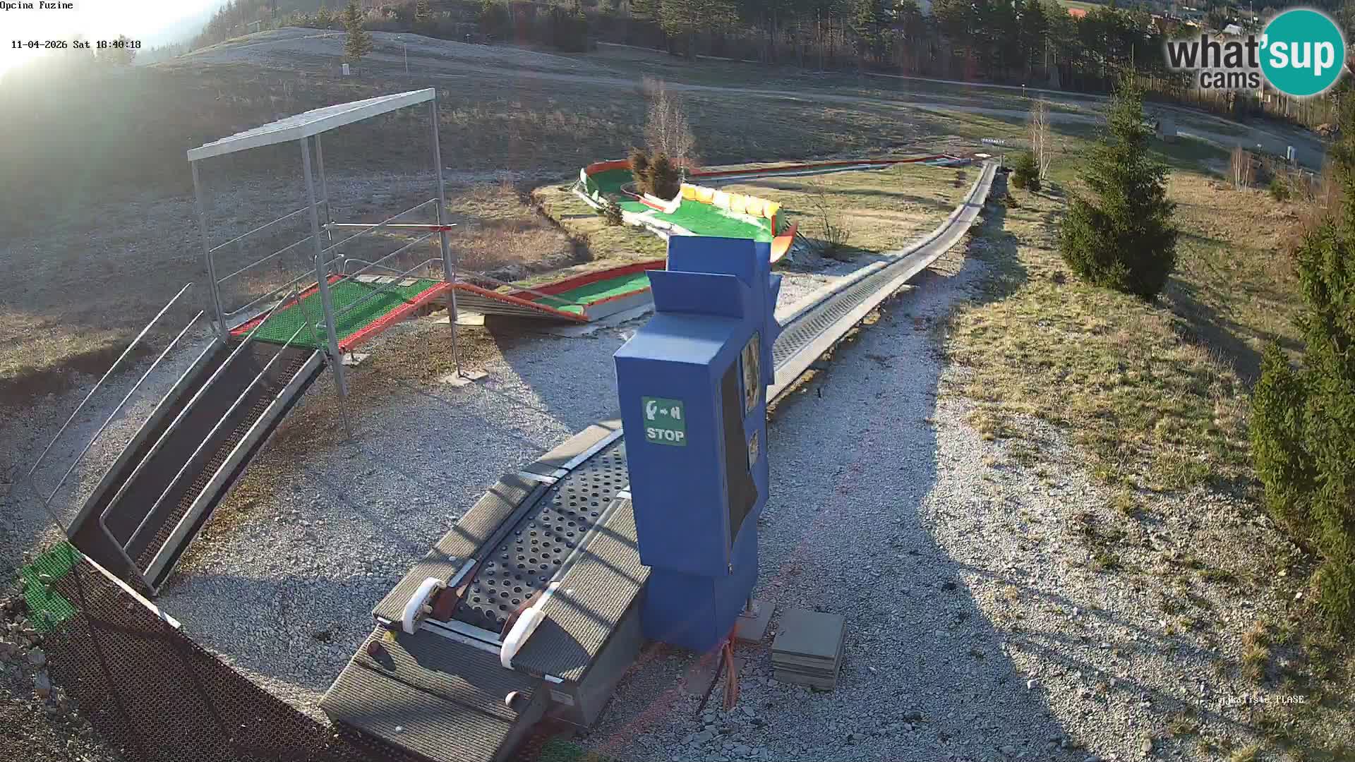 Web kamera uživo Sanjkalište Fužine – Hrvatska