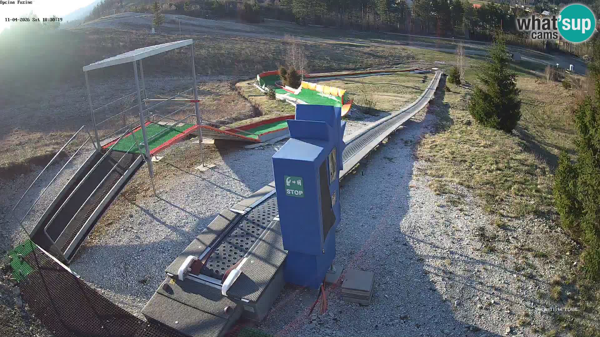 Web kamera uživo Sanjkalište Fužine – Hrvatska