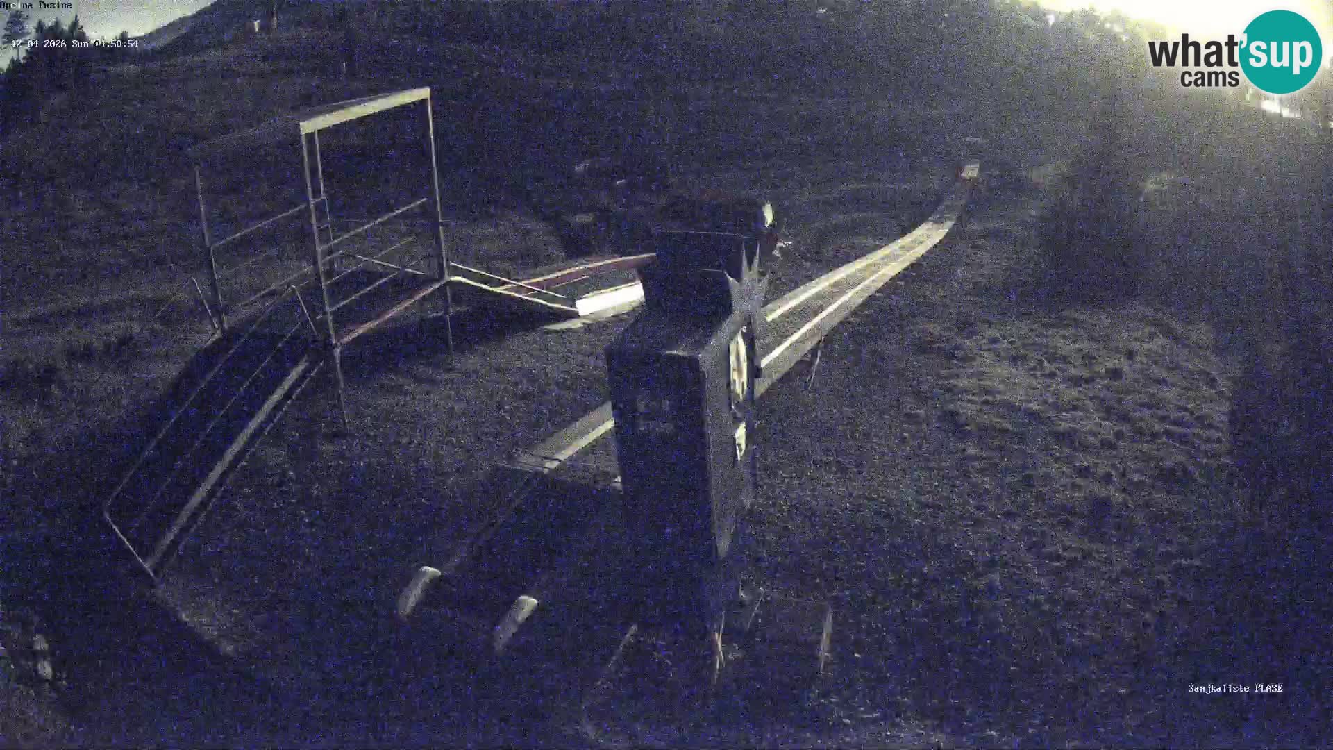 Live webcam Fužine toboggan run – Croatia