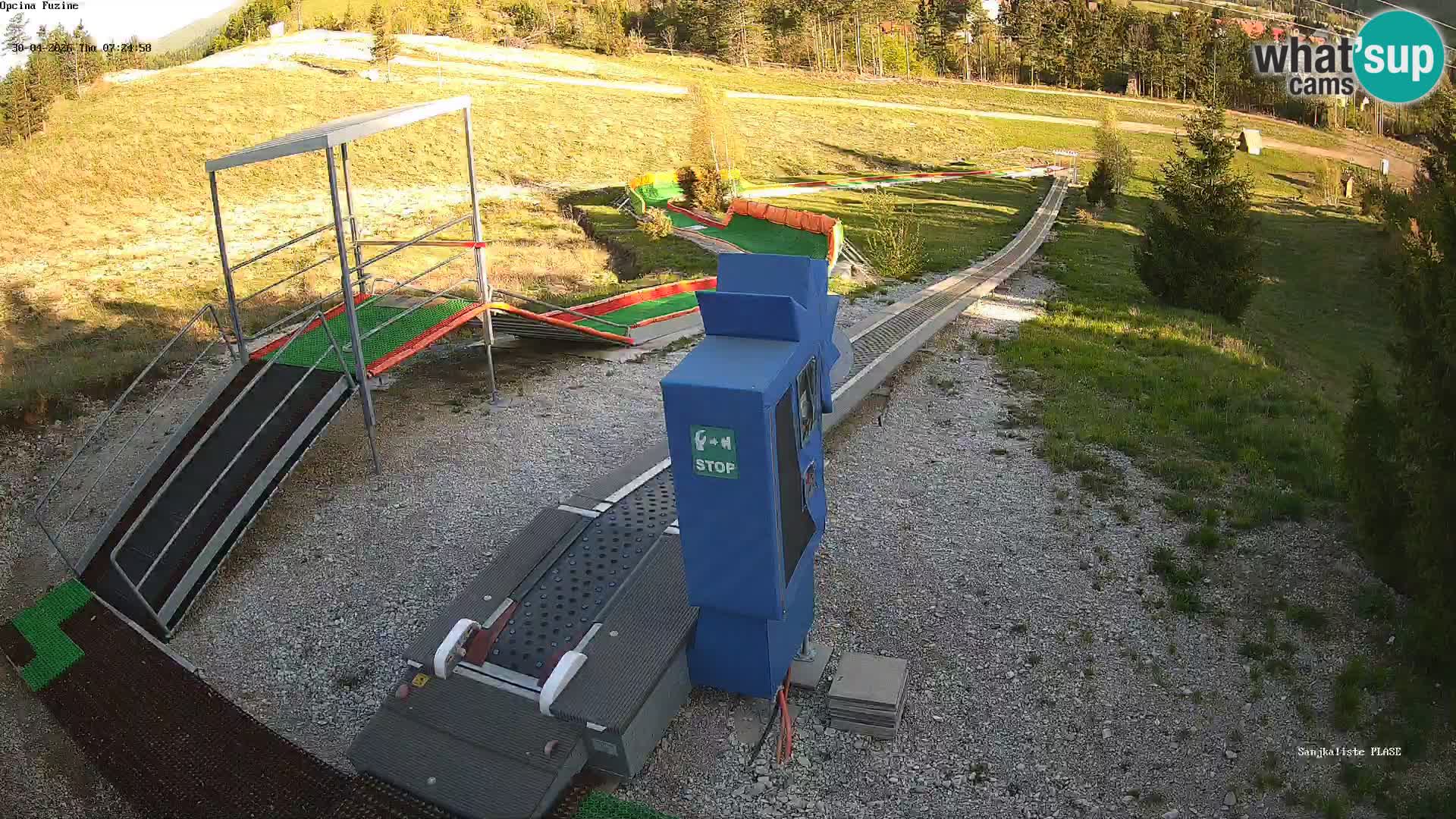 Web kamera uživo Sanjkalište Fužine – Hrvatska