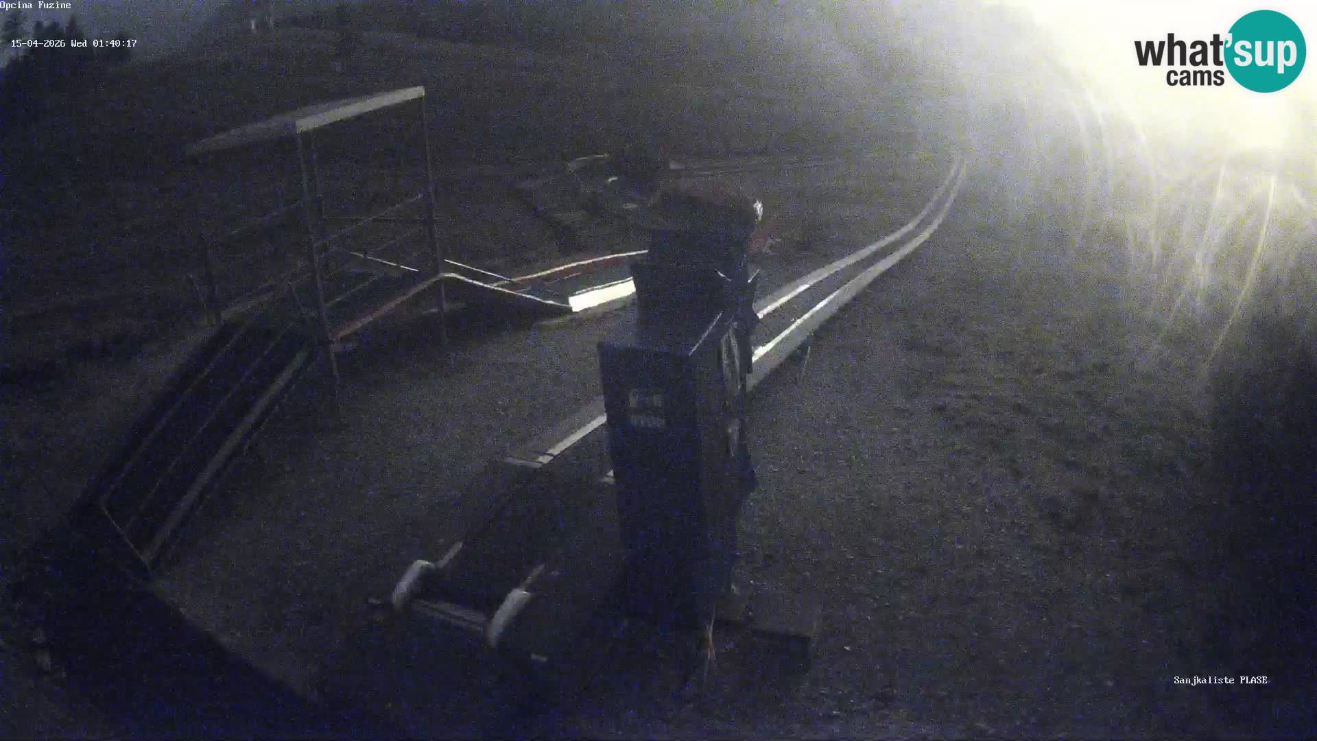 Spletna kamera v živo Sankališče Fužine – Hrvaška