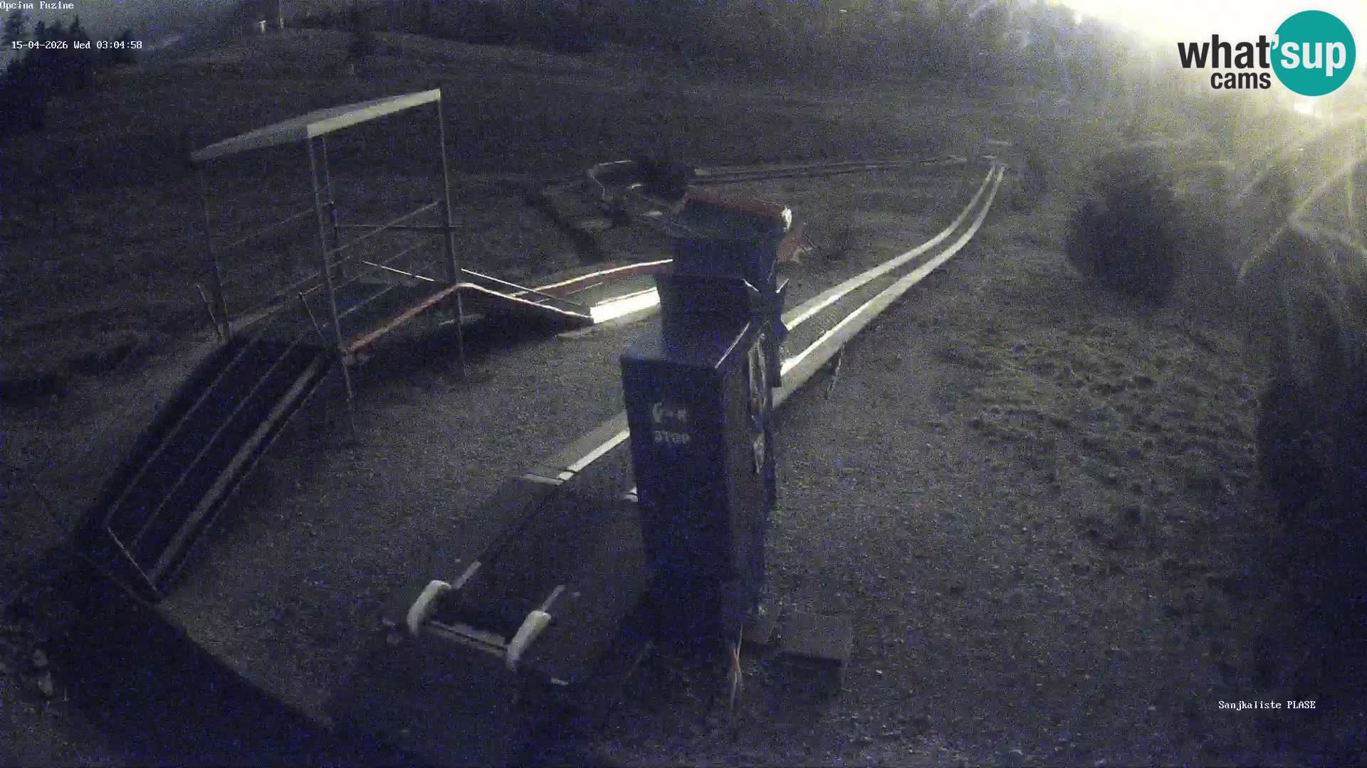 Webcam en vivo Pista de trineo Fužine – Croacia