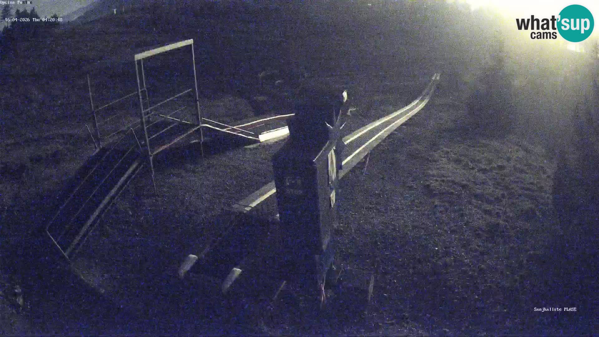 Webcam en vivo Pista de trineo Fužine – Croacia