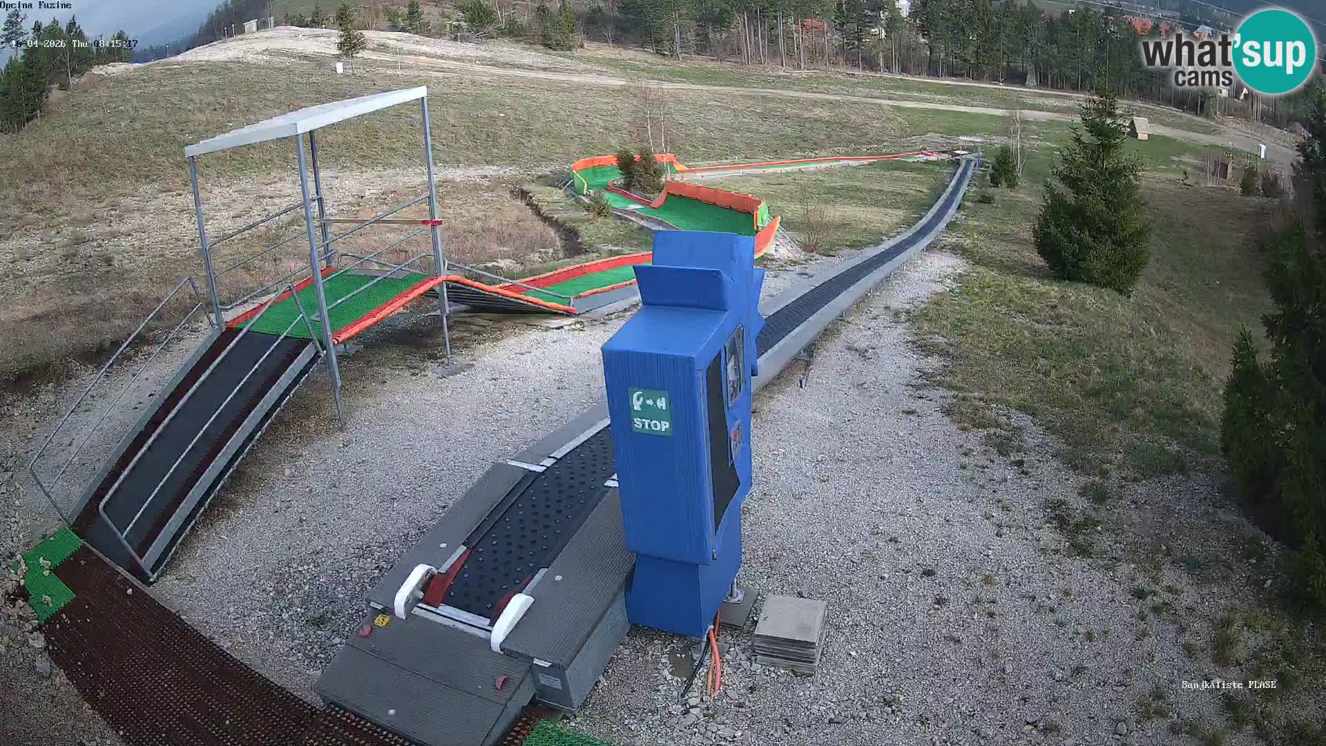 Live Webcam Rodelbahn Fužine – Kroatien