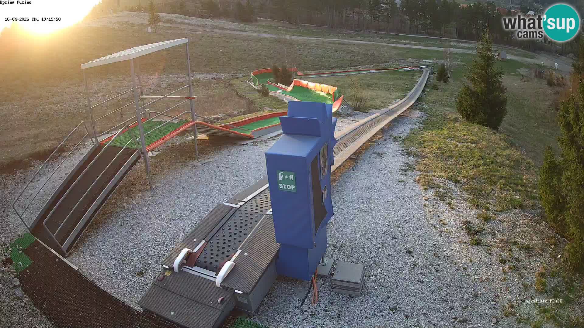 Live Webcam Rodelbahn Fužine – Kroatien