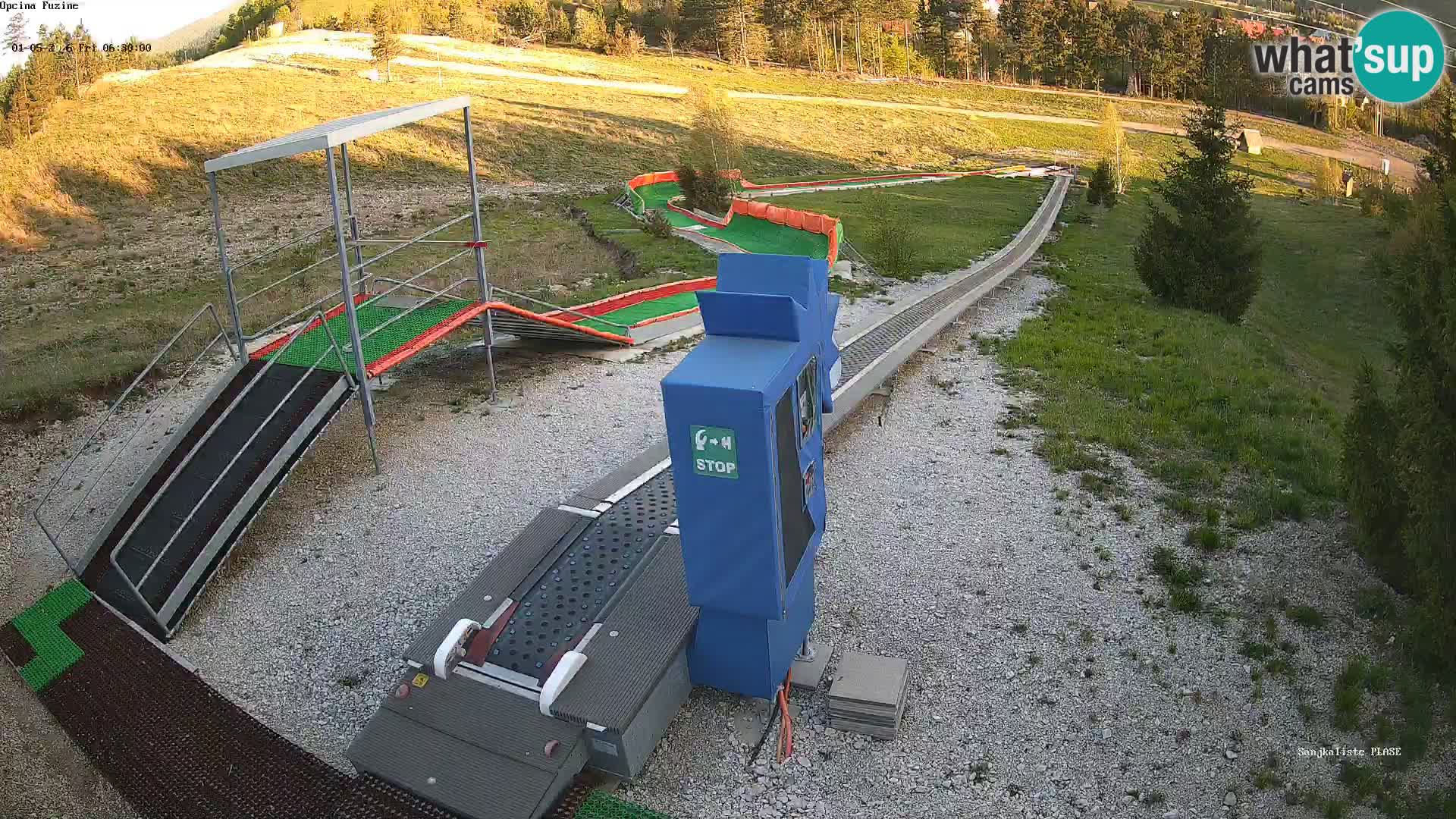 Live Webcam Rodelbahn Fužine – Kroatien
