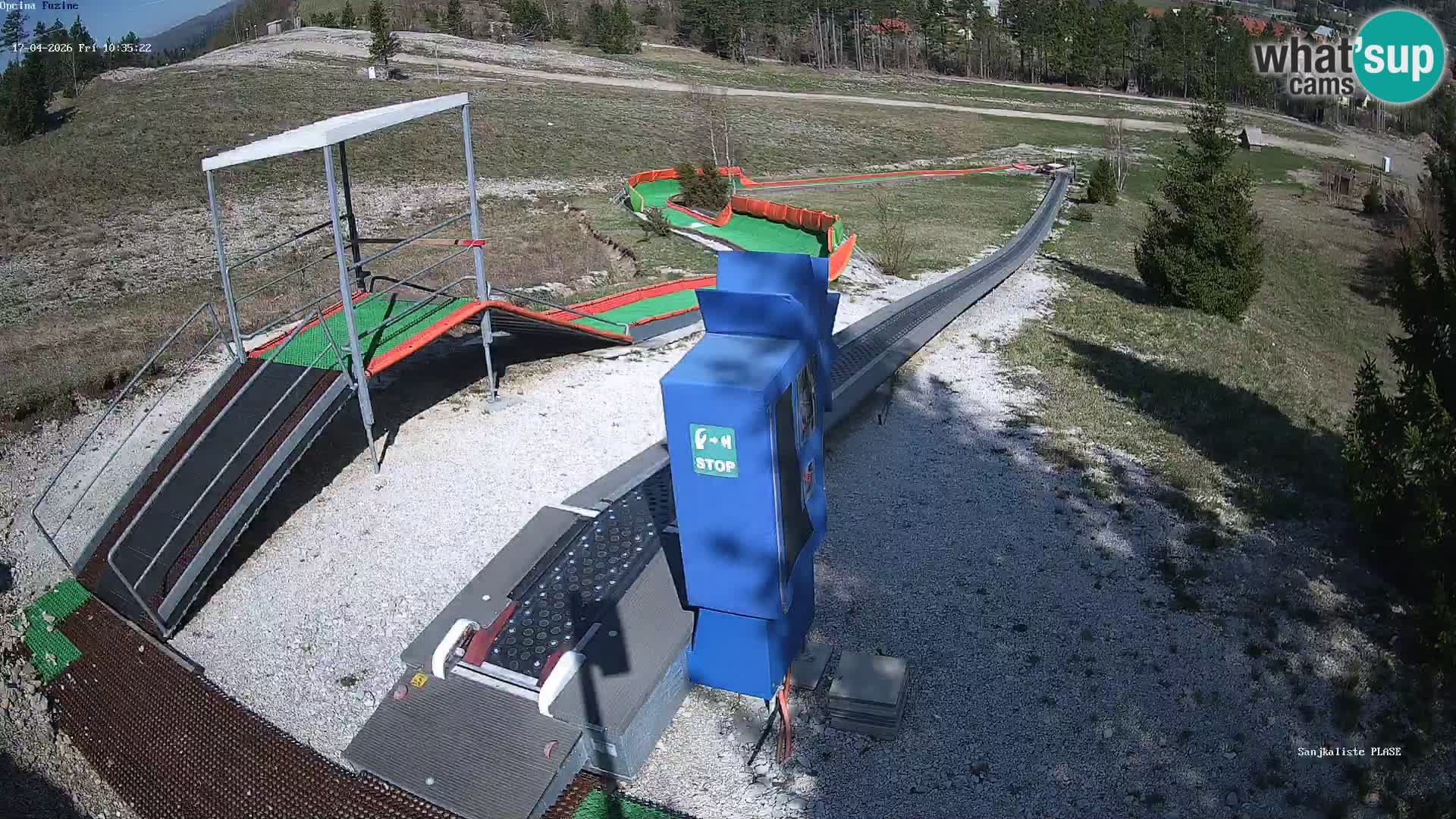 Web kamera uživo Sanjkalište Fužine – Hrvatska