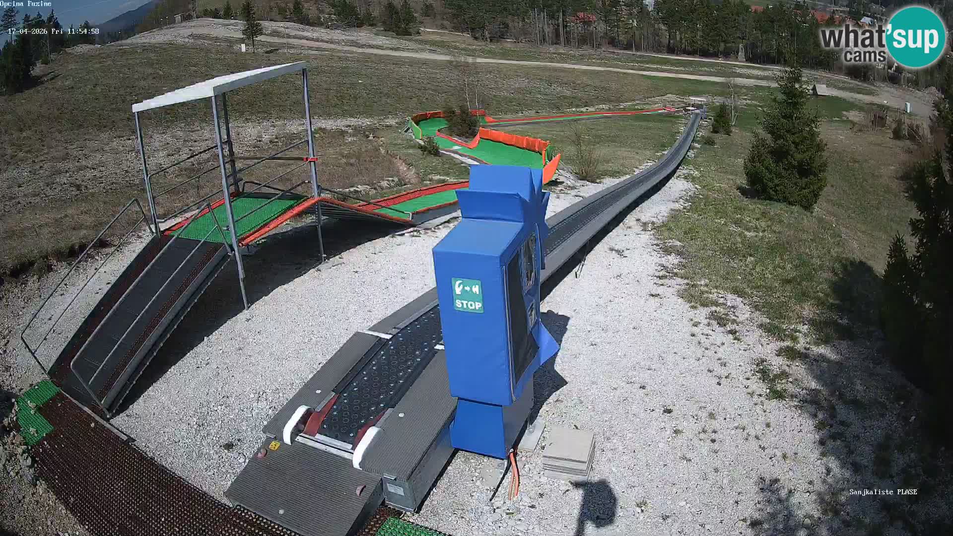 Live Webcam Rodelbahn Fužine – Kroatien