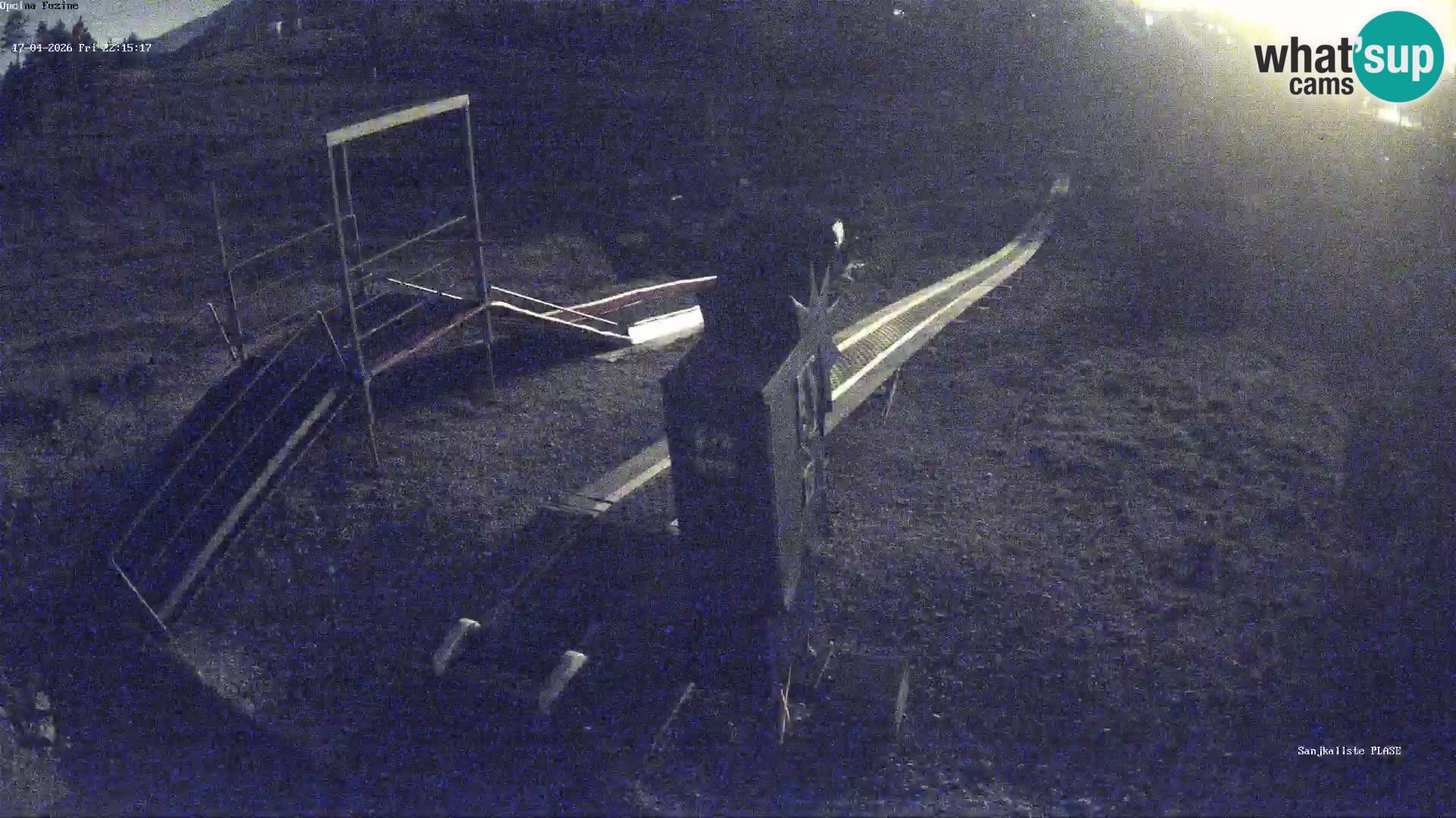 Live webcam Pista da slittino Fužine – Croazia