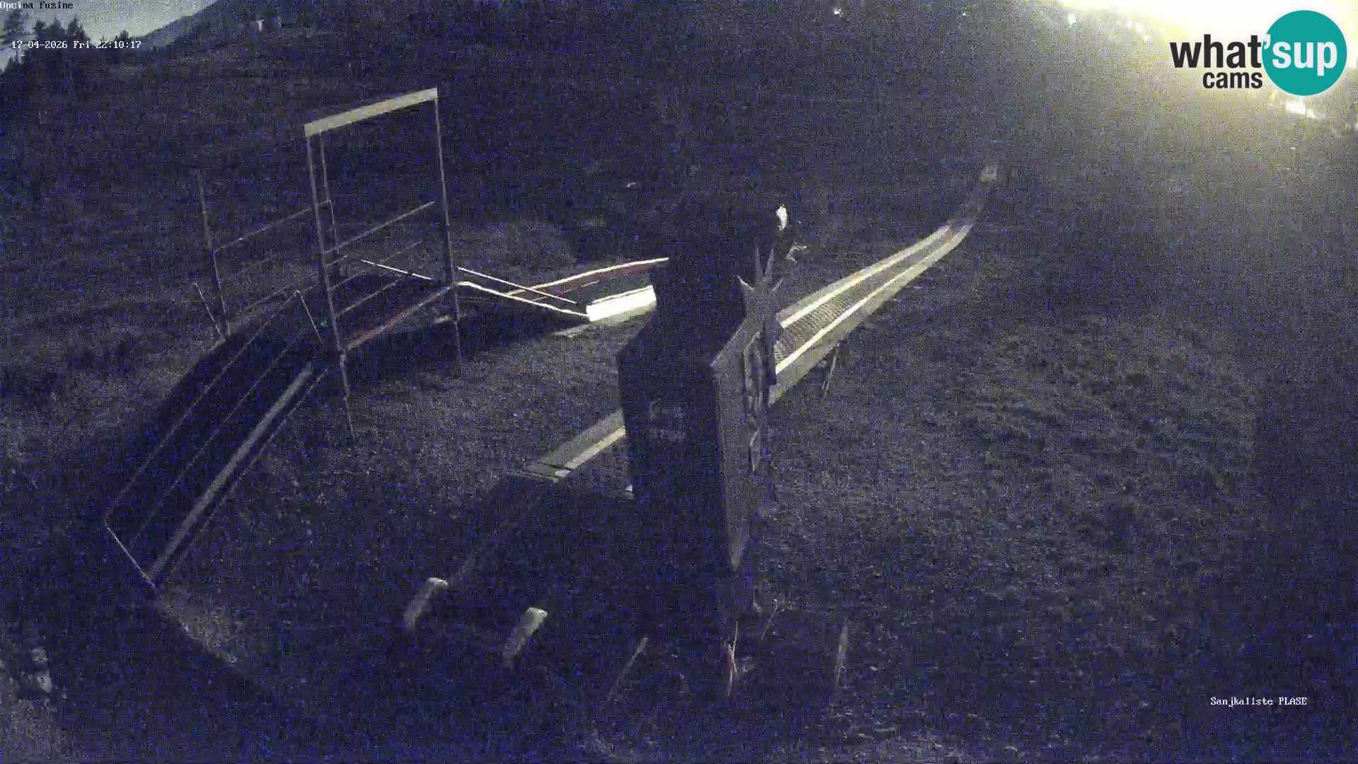 Live webcam Fužine toboggan run – Croatia