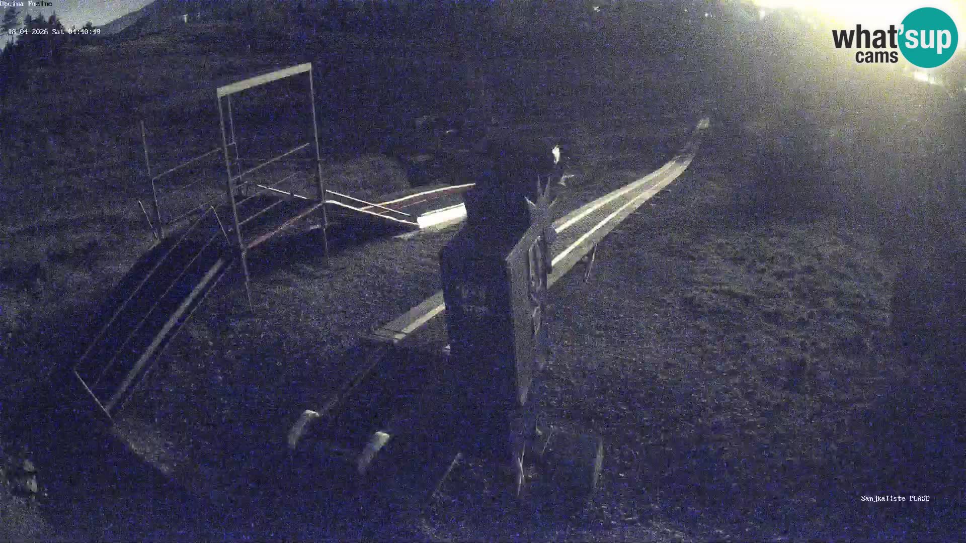 Live webcam Fužine toboggan run – Croatia