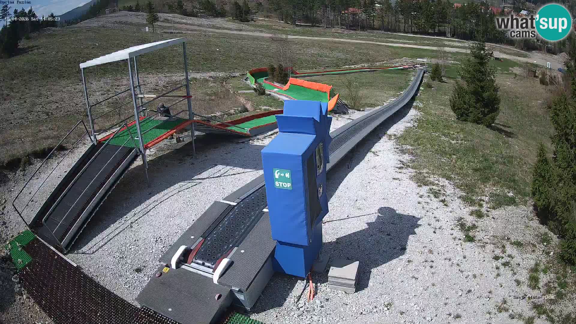 Web kamera uživo Sanjkalište Fužine – Hrvatska