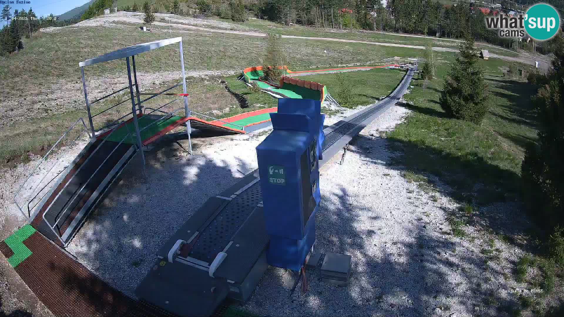 Spletna kamera v živo Sankališče Fužine – Hrvaška