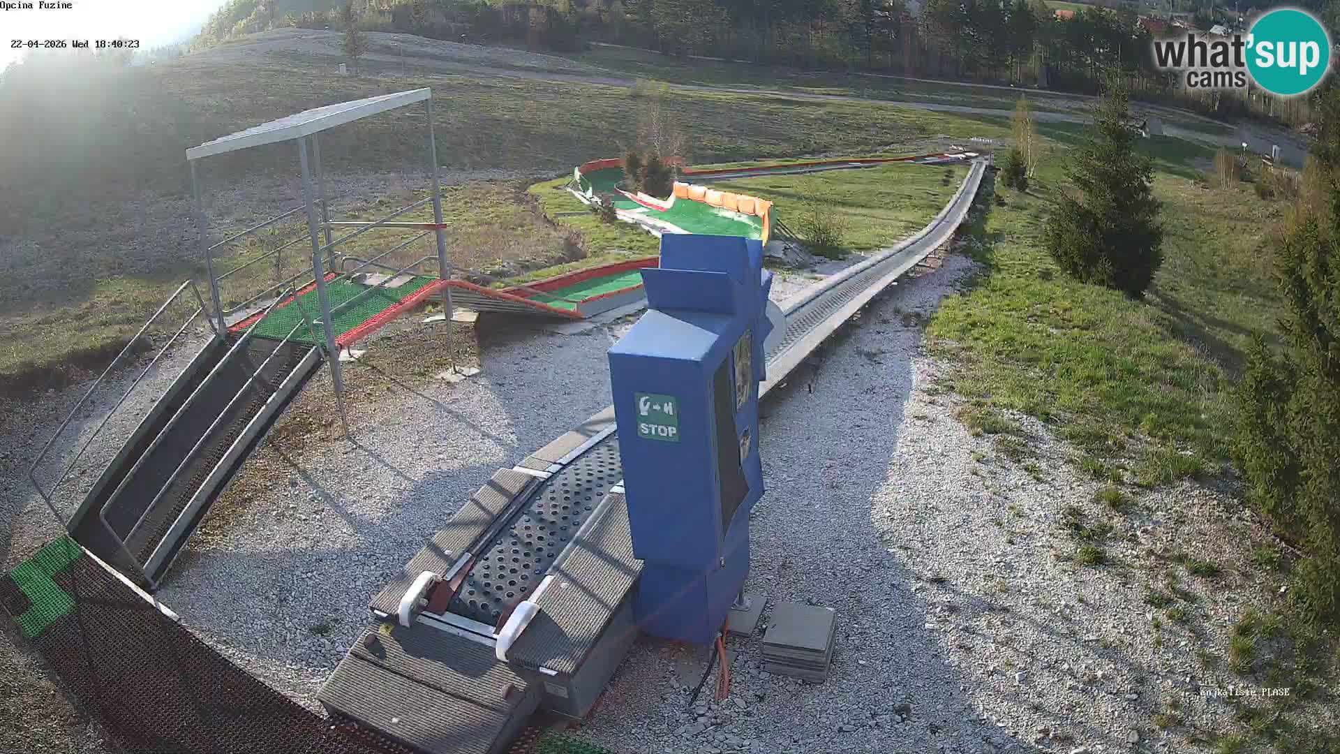 Live Webcam Rodelbahn Fužine – Kroatien